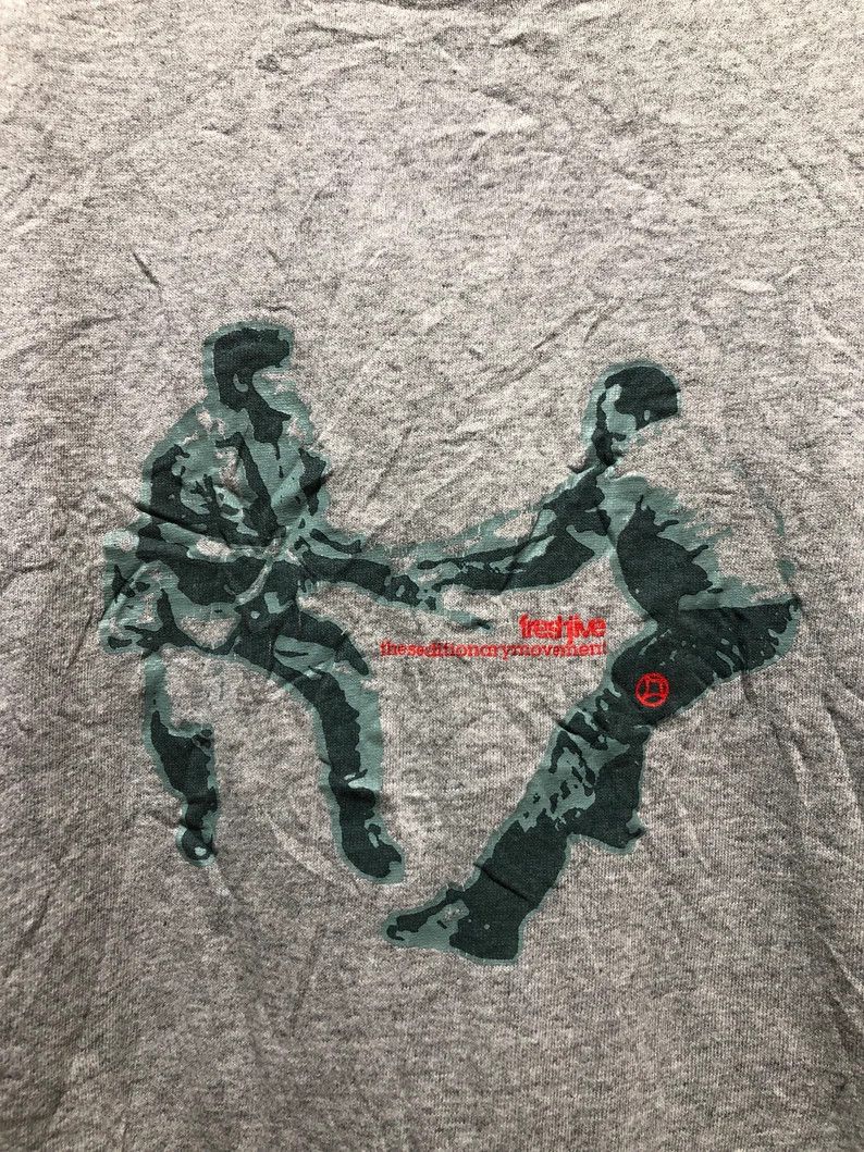 Vintage Vintage Freshjive The Saditionary Movement T-Shirt Size US L / EU 52-54 / 3 - 2 Thumbnail