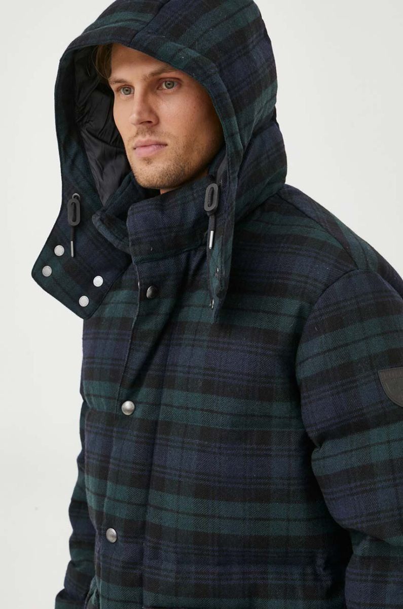 Polo Ralph Lauren 🇺🇸❗️NEW Polo Ralph Lauren Plaid Wool Puffer Down Coat Jacket Size US L / EU 52-54 / 3 - 6 Thumbnail