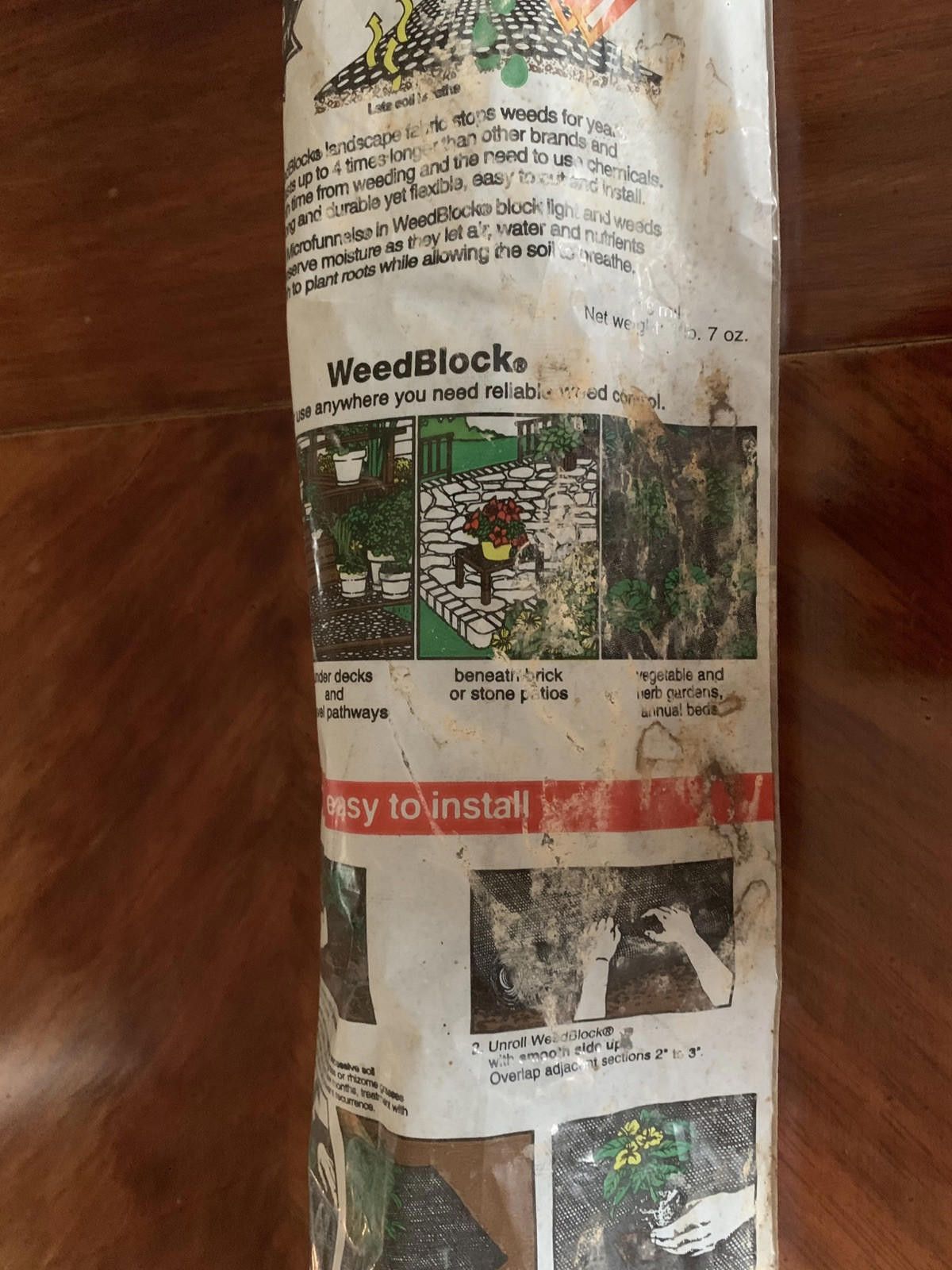 Other 3' X 50' (150 sqr ft) WeedBlock Garden Fabric Size ONE SIZE - 4 Thumbnail