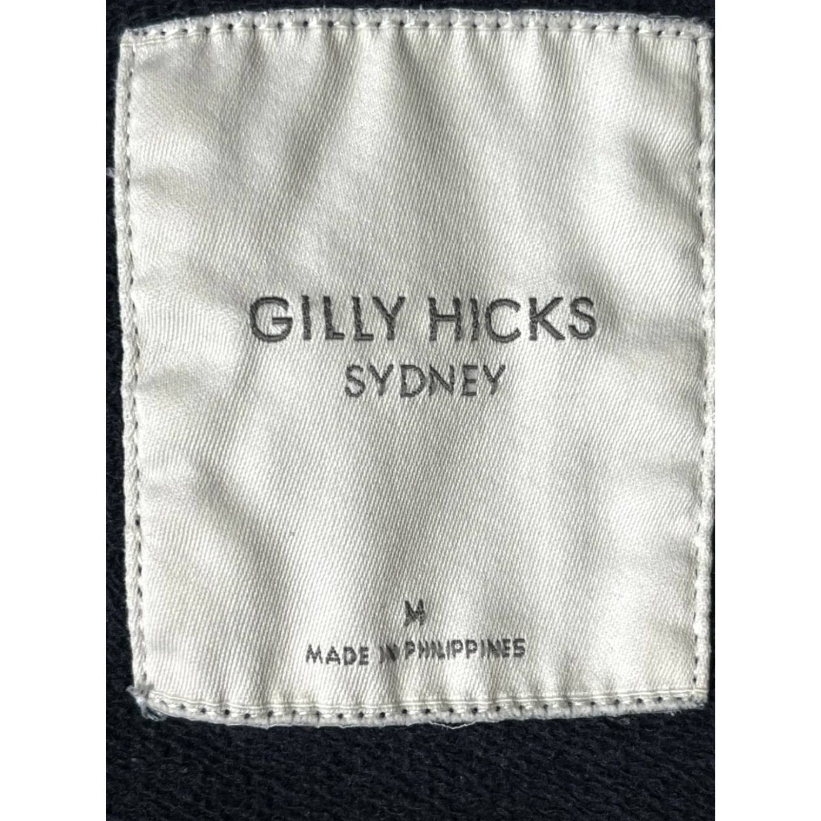 Vintage Gilly Hicks Sydney Crewneck Sweatshirt Black Women's Size M 3/4 Sleeve Long Sleeve Pullover Activewear Crew Neck Size M / US 6-8 / IT 42-44 - 6 Thumbnail