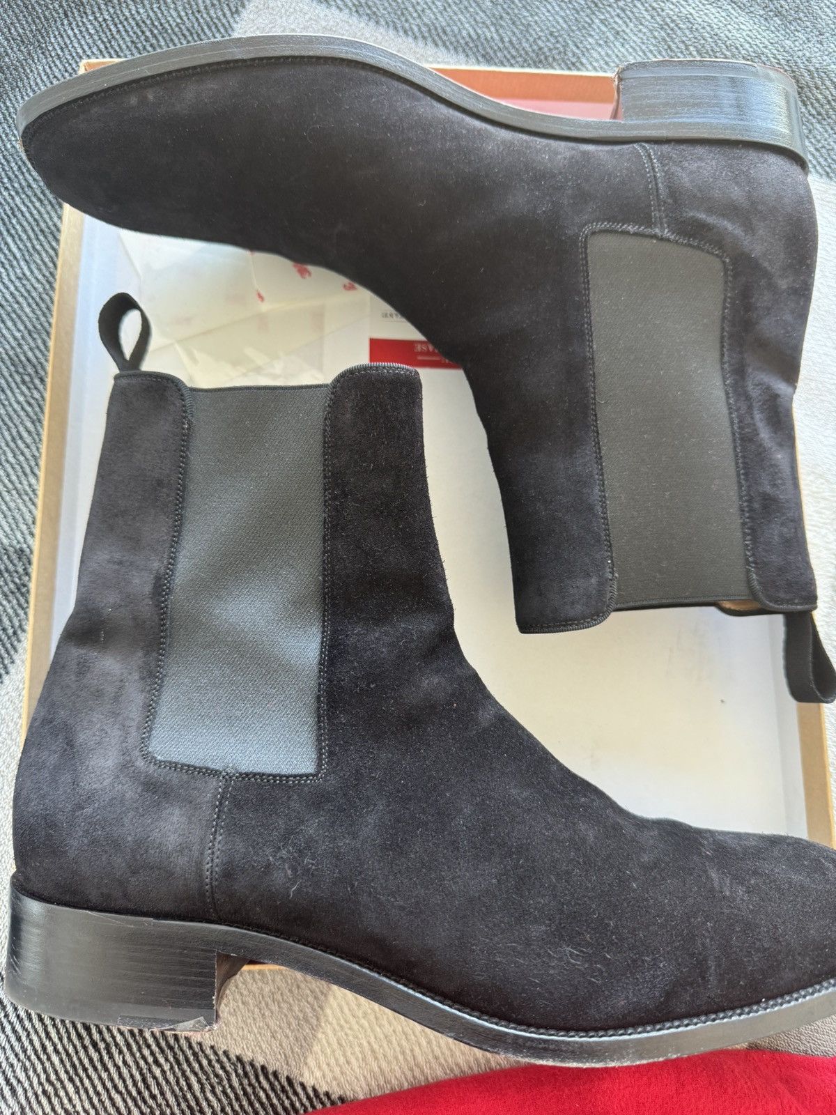 Christian Louboutin Christian Louboutin Chelsea black boots EU 42 Size US 9.5 / EU 42-43 - 17 Thumbnail