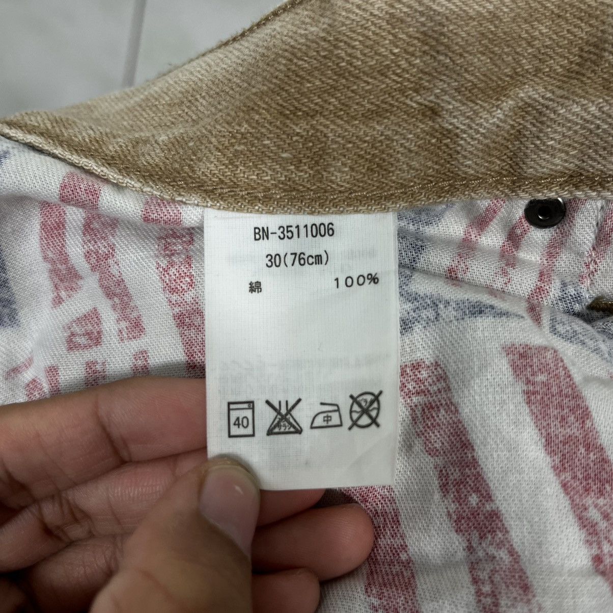 Japanese Brand Vintage Back Number Distressed Pants Size 32" / US 10 / IT 46 - 20 Thumbnail