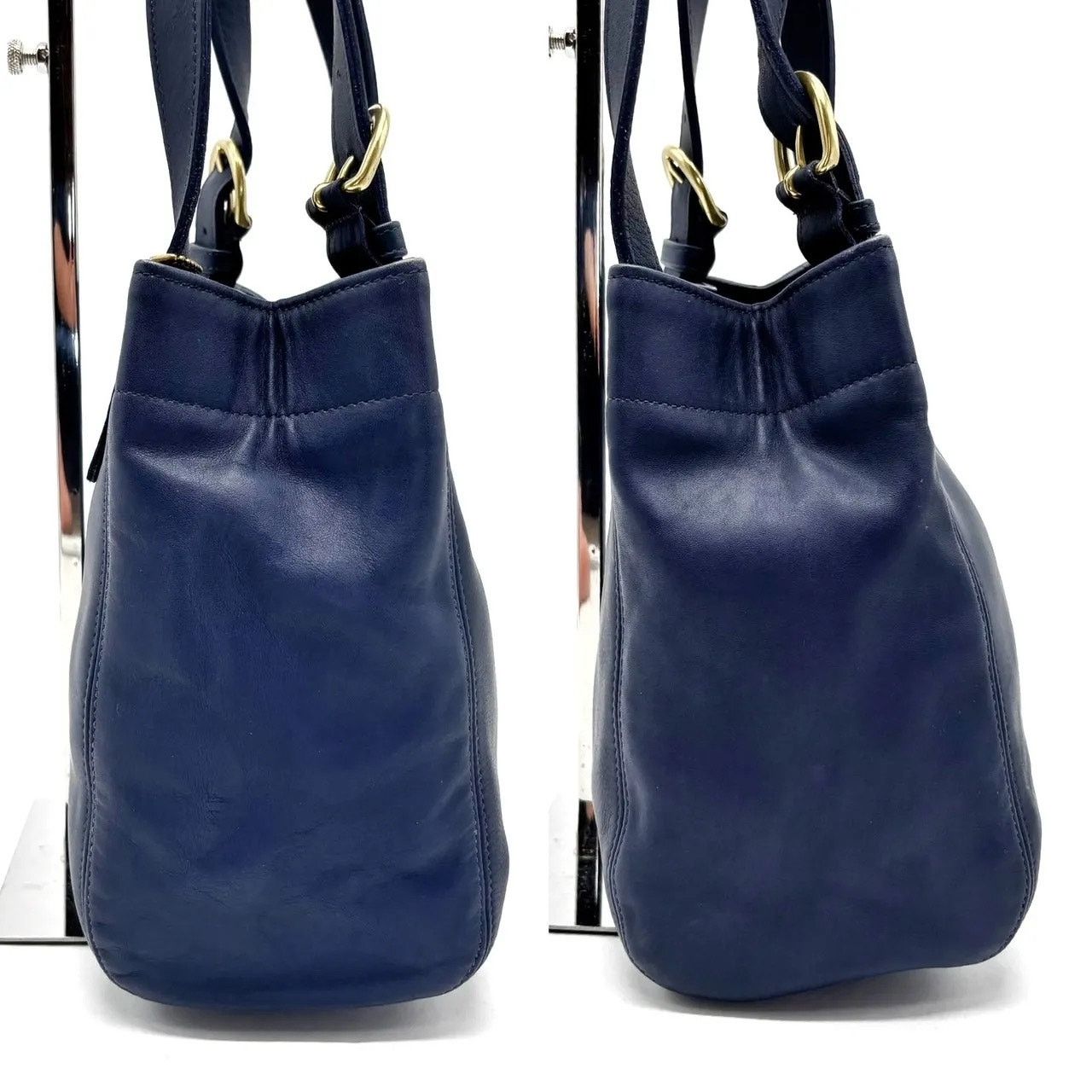 Coach Gorgeous Vintage Coach Waverly True Indigo Bag Purse Size ONE SIZE - 7 Thumbnail