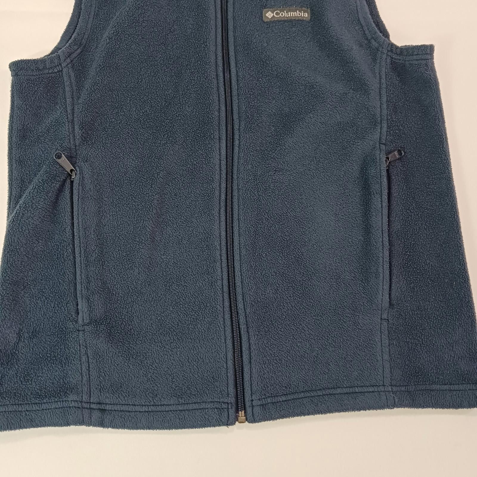 Columbia Columbia Granite Mountain Fleece Vest Men Small Blue XM1024 Size US S / EU 44-46 / 1 - 10 Thumbnail