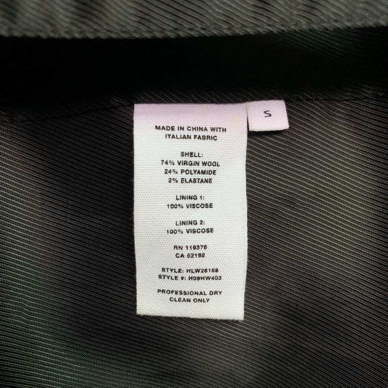 Helmut Lang helmut lang Heavy industry wool destroys coat 2504-Nextarro Size US S / EU 44-46 / 1 - 5 Thumbnail