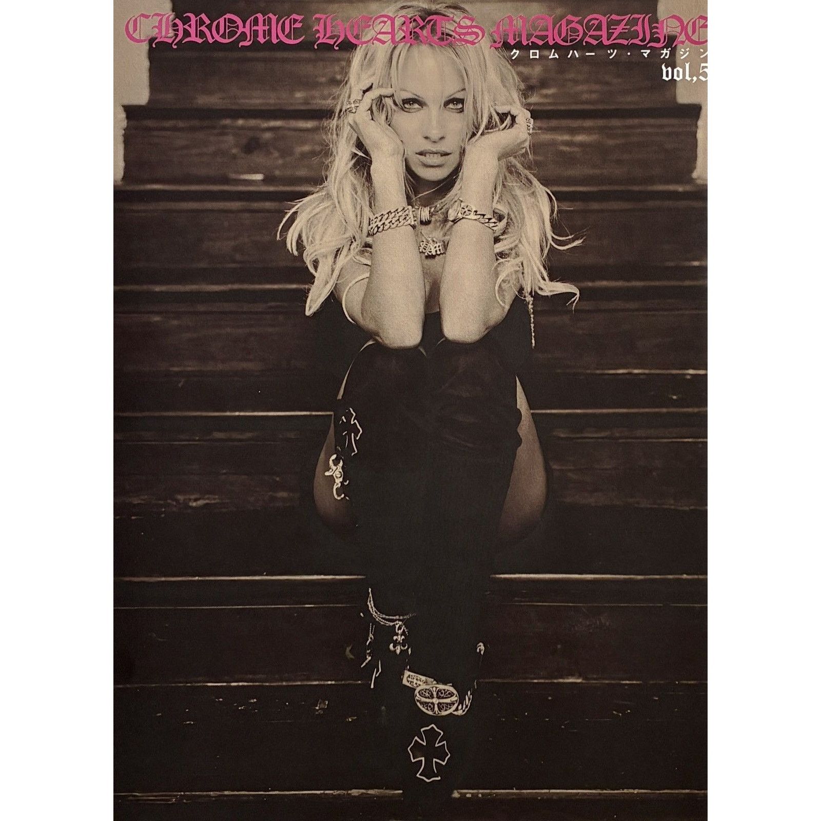 Chrome Hearts × Vintage Chrome Hearts Hot girl cover photo Framed poster 9x11 Size ONE SIZE - 2 Thumbnail
