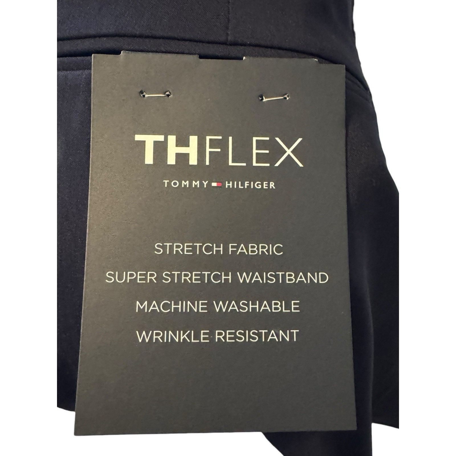 Tommy Hilfiger Tommy Hilfiger NEW Pants Straight Leg The Flex Stretch Blue Size US 40 / EU 56 - 8 Thumbnail