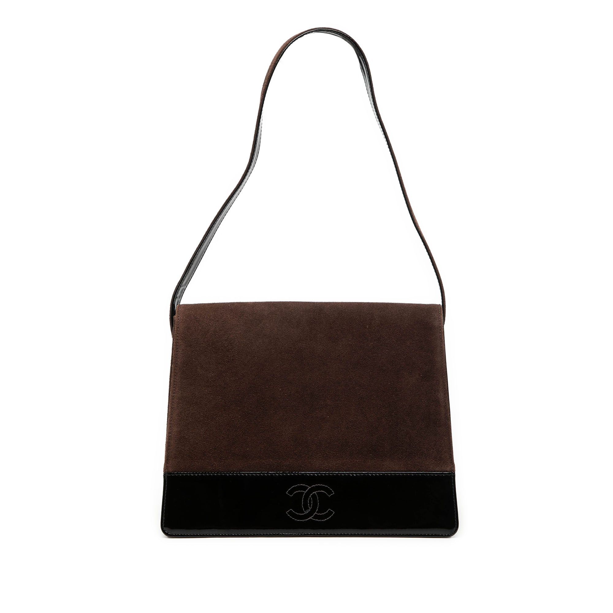 Chanel Suede Shoulder Bag Size ONE SIZE - 1 Thumbnail