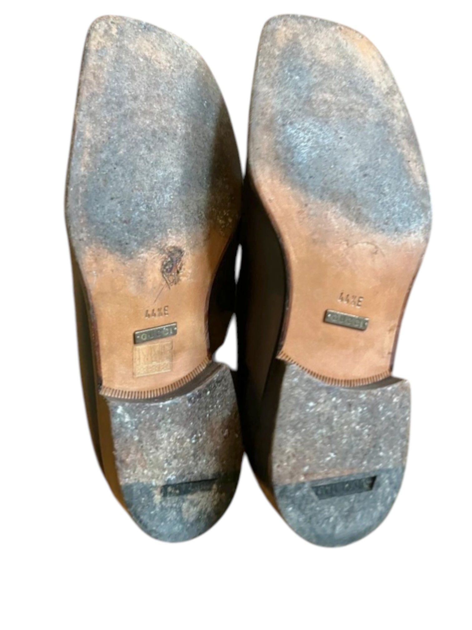Gucci Gucci Square Toe Horsebit Loafers in Chocolate Leather Size US 11.5 / EU 44-45 - 3 Thumbnail