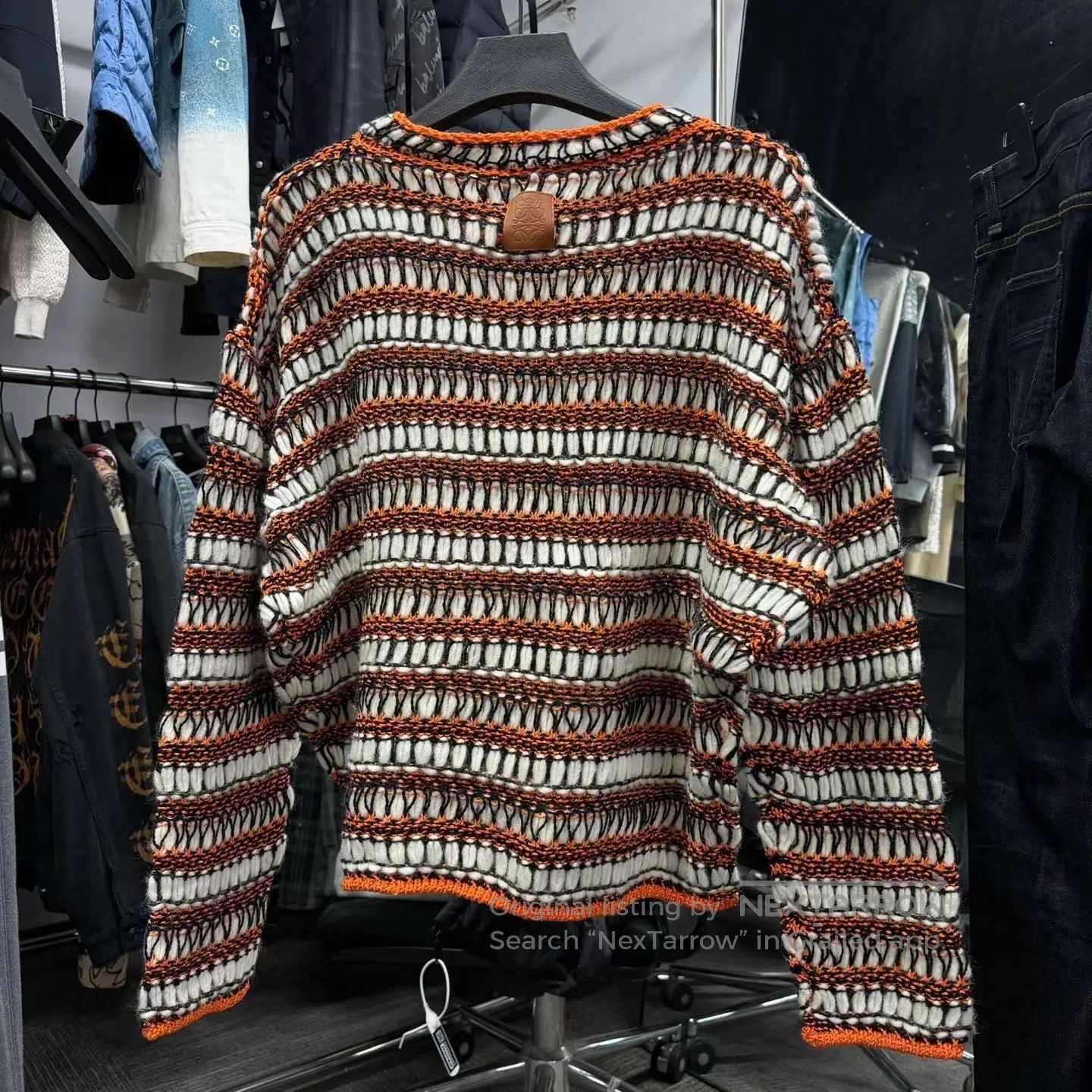 Loewe Loewe Cutout Knit Sweater| Size S / US 4 / IT 40 - 2 Thumbnail