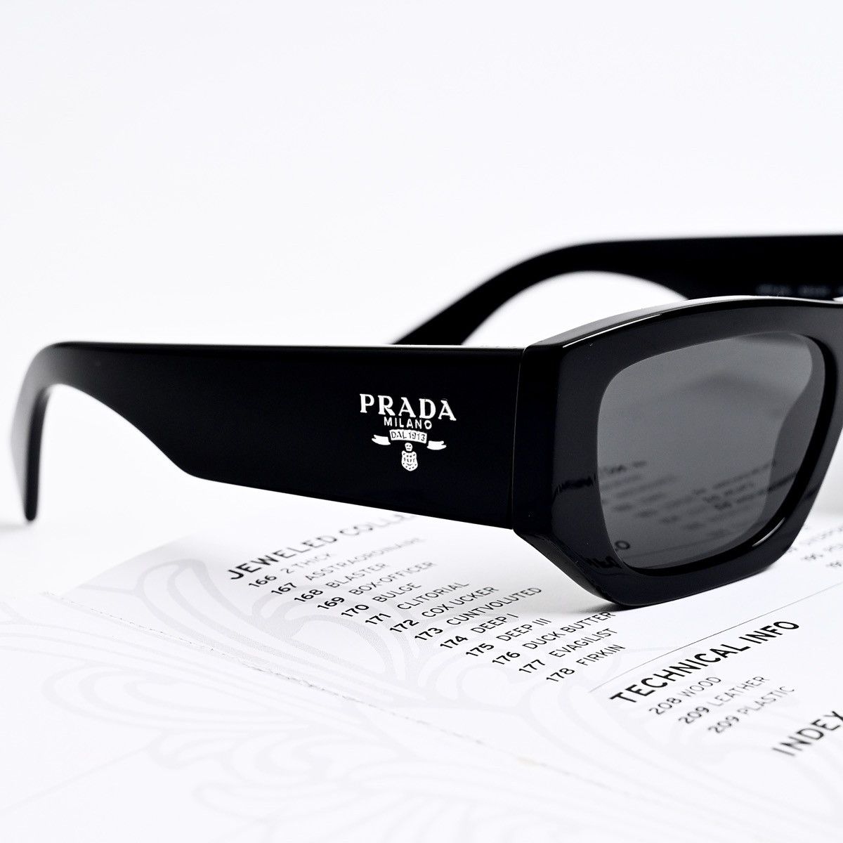 Prada PRADA 0PR A01S SUNGLASSES Size ONE SIZE - 4 Thumbnail
