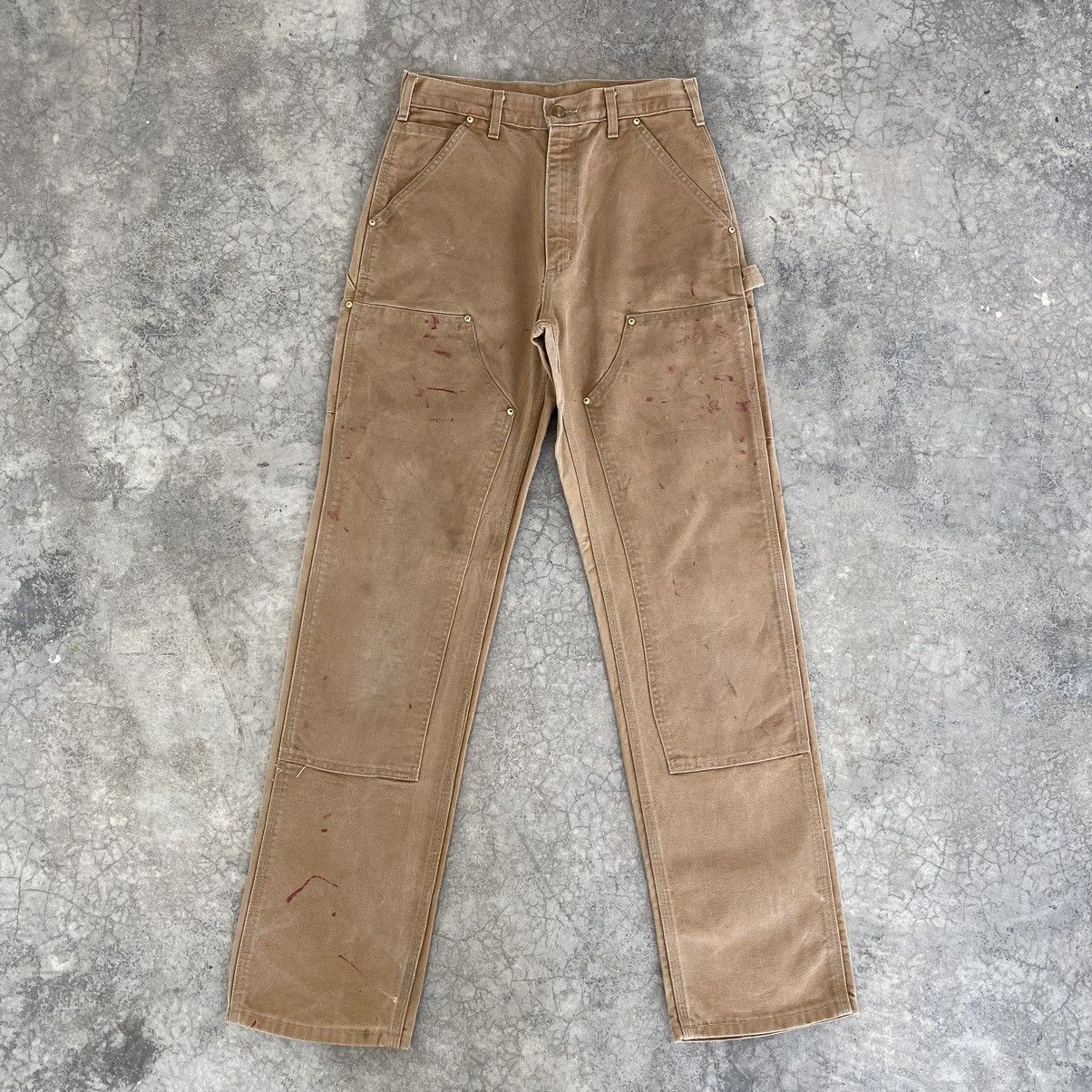 Carhartt Size 28x34 VTG Carhartt Double Knee Splatter Painter Pants Size US 28 / EU 44 - 3 Thumbnail