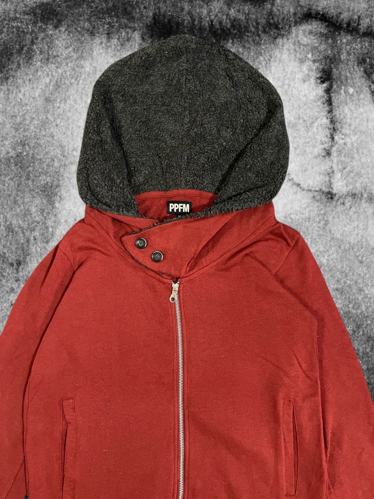 PPFM 2000's PPFM Wizard Ninja Thumbhole Vkei Sherpa Hoodie Size US M / EU 48-50 / 2 - 3 Thumbnail