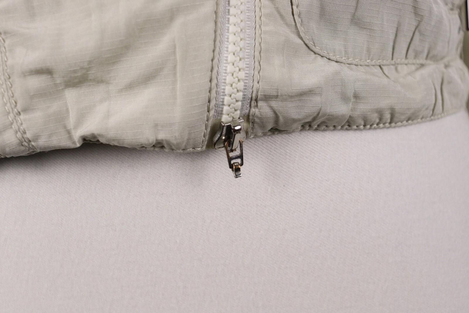 Armani Collezioni Armani Collezioni Beige Zip Cropped Jacket Size 38 Size M / US 6-8 / IT 42-44 - 5 Thumbnail