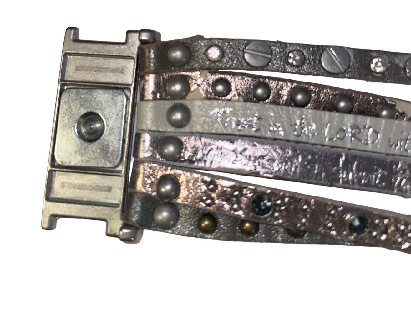 Vintage Good Work(S) Leather Six Strand Bracelet Size ONE SIZE - 3 Thumbnail