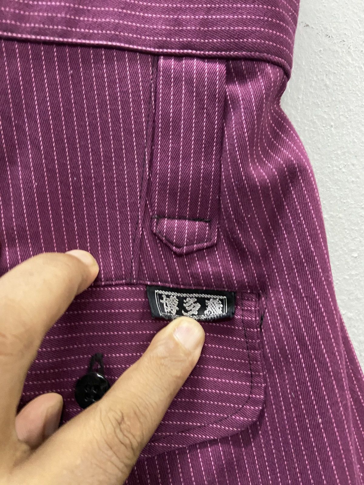 Japanese Brand HAKATA TOBI BAGGY JAPAN WORKER PANTS Size US 34 / EU 50 - 10 Thumbnail