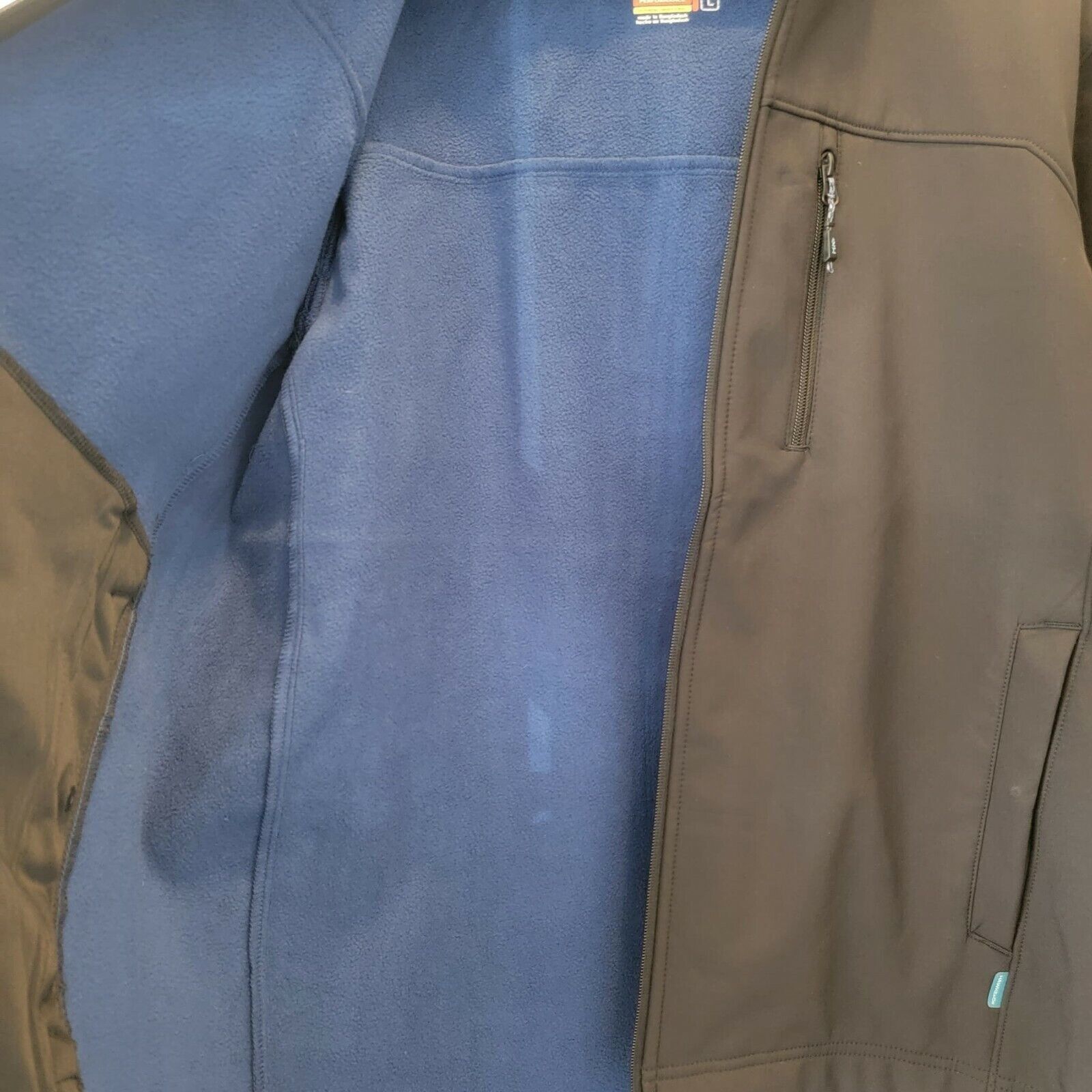 Hawke & Co ⭐Men's Jacket Top Sz L Hawke & Co Packable Rain Defender Bla Size US L / EU 52-54 / 3 - 5 Thumbnail
