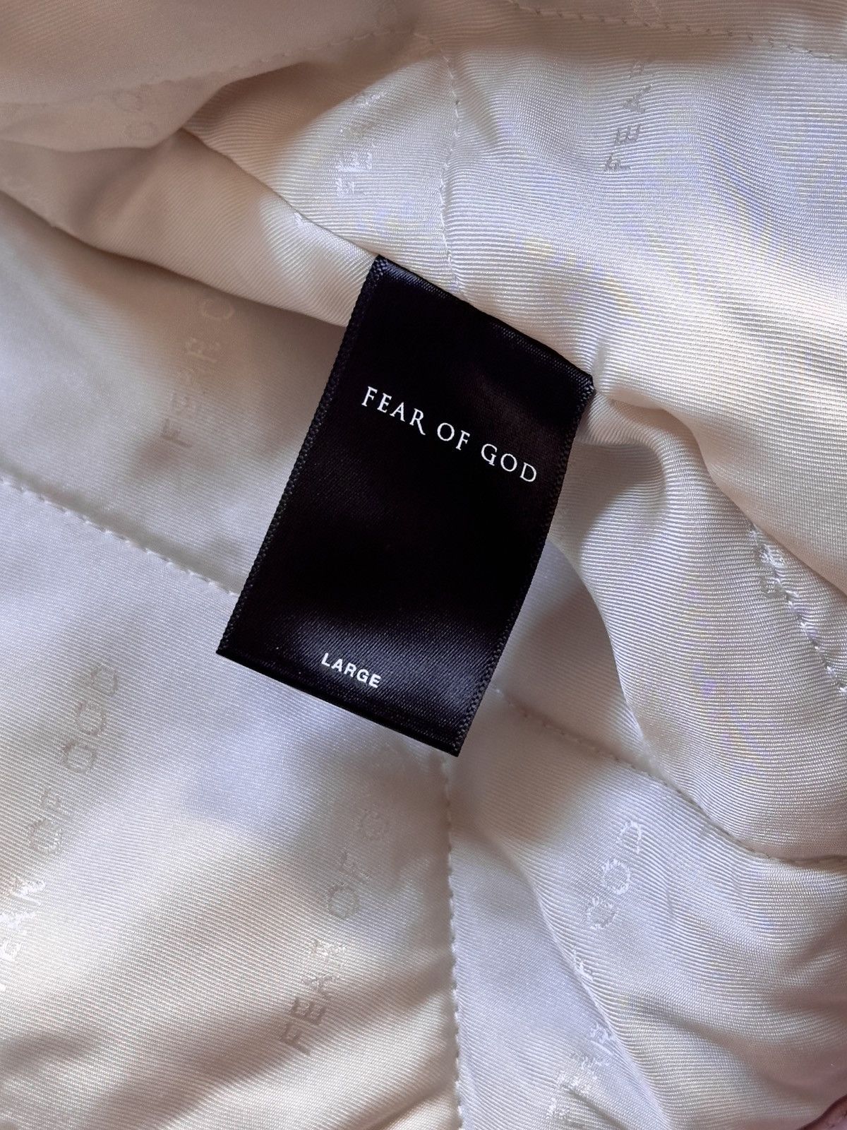 Fear of God Fear Of God Nylon Hooded Bomber Jacket Blush Size US L / EU 52-54 / 3 - 6 Thumbnail