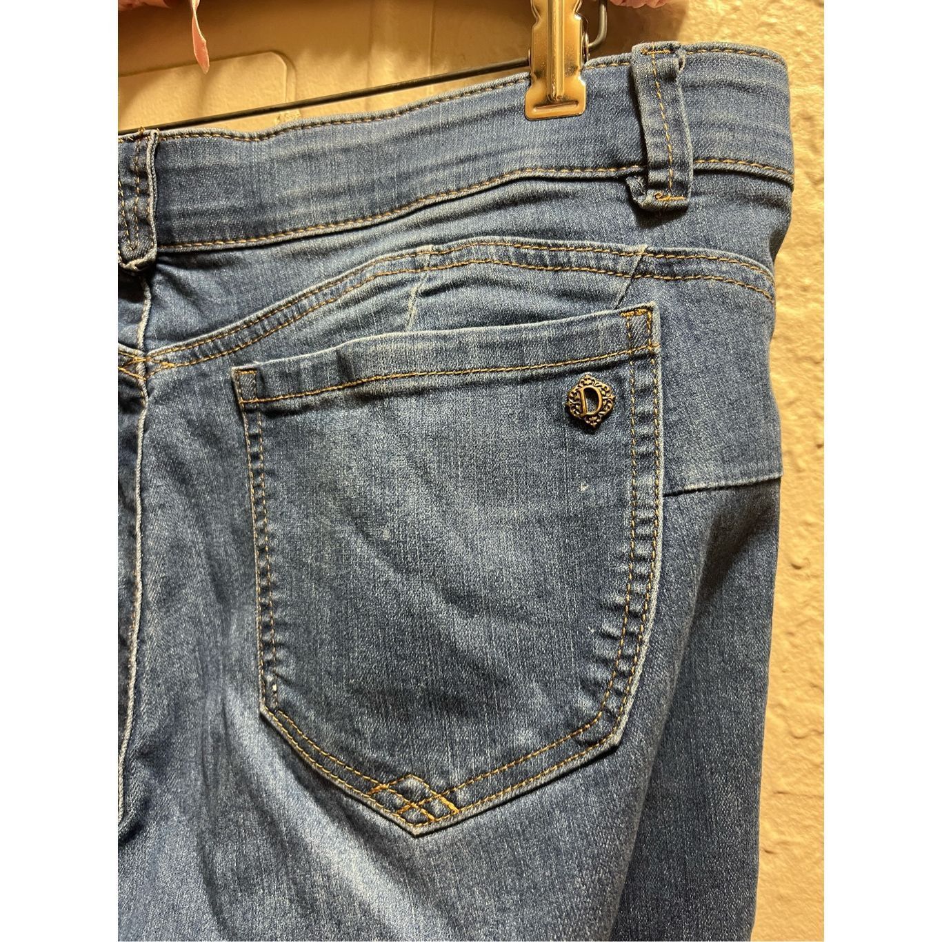 Other Democracy Ab Solution Blue Jeans Woman’s Size 16 Flaws-Marks Size 38" / US 16 / IT 52 - 9 Thumbnail