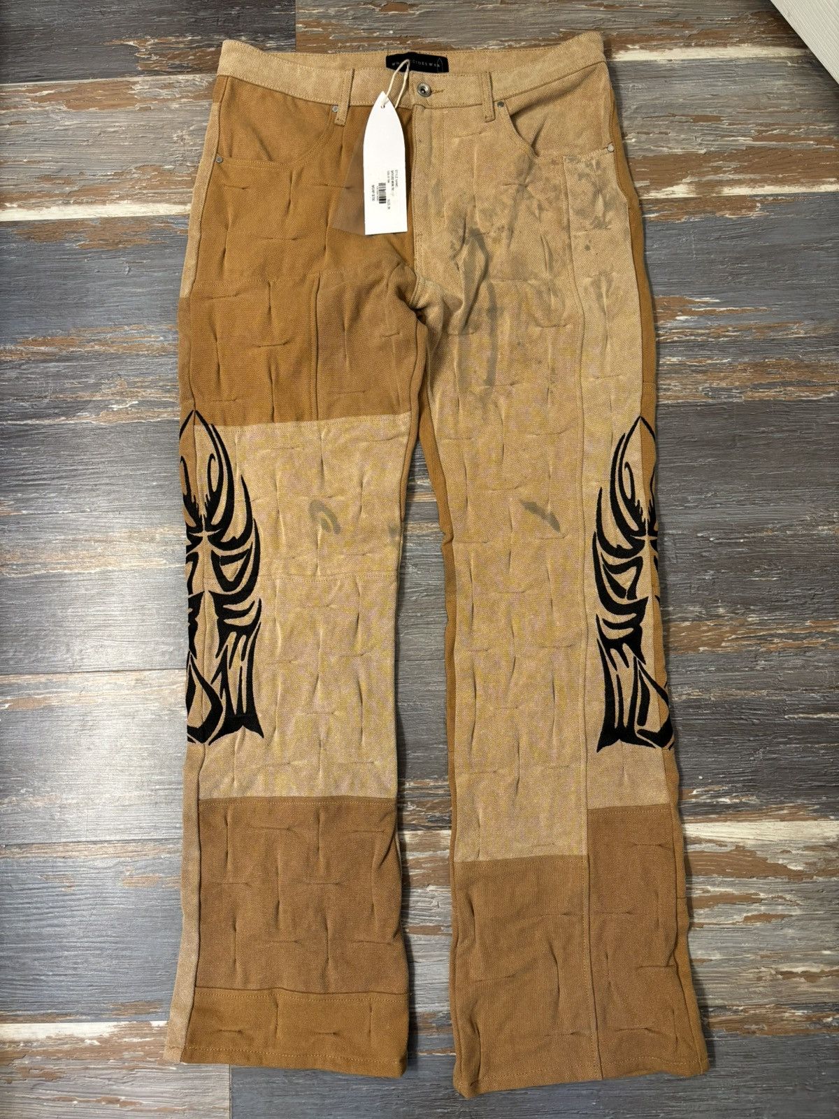 Who Decides War Who Decides War Gathered Abstract Jeans Size US 36 / EU 52 - 1 Thumbnail