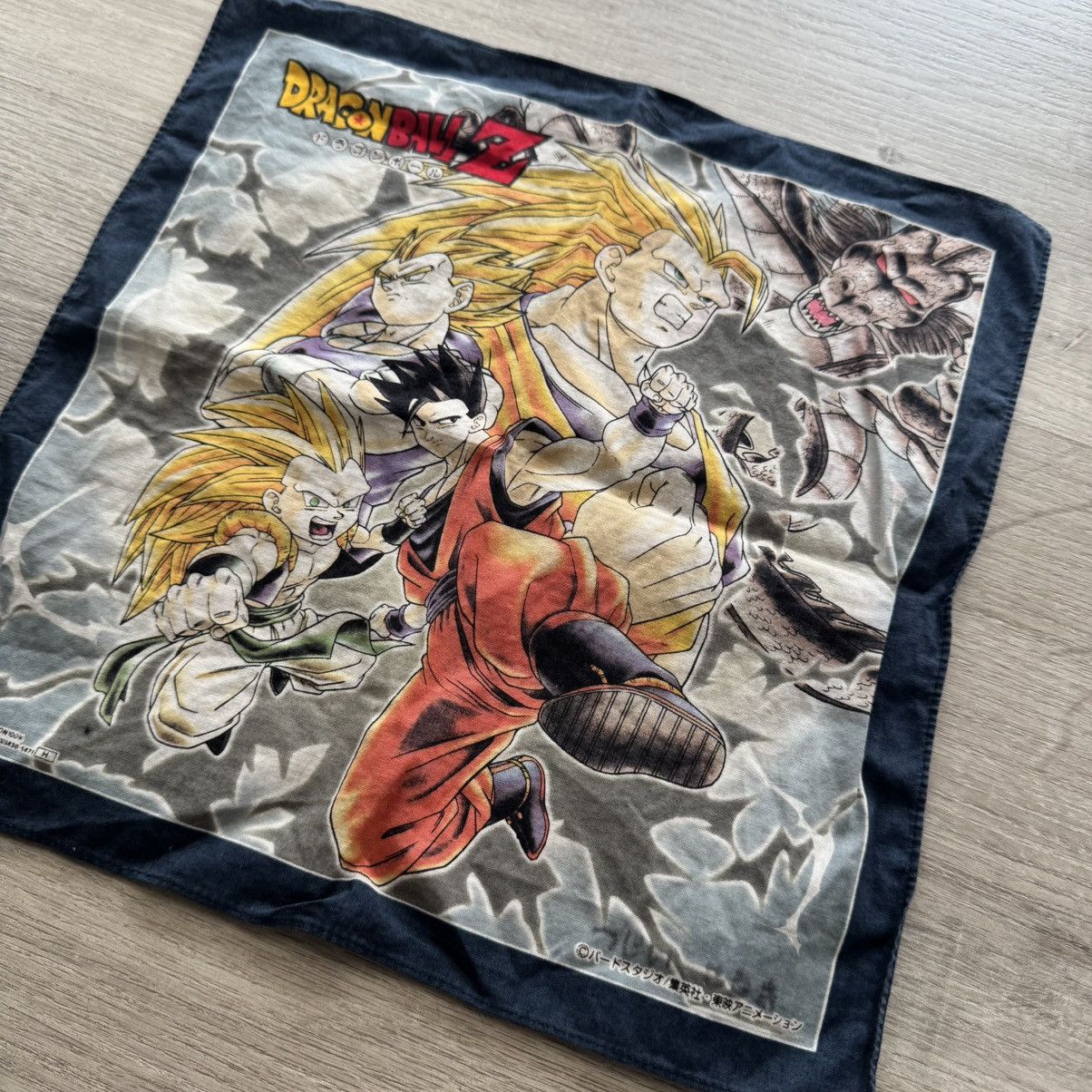 Vintage Dragon Ball Z Handkerchief Size ONE SIZE - 2 Thumbnail