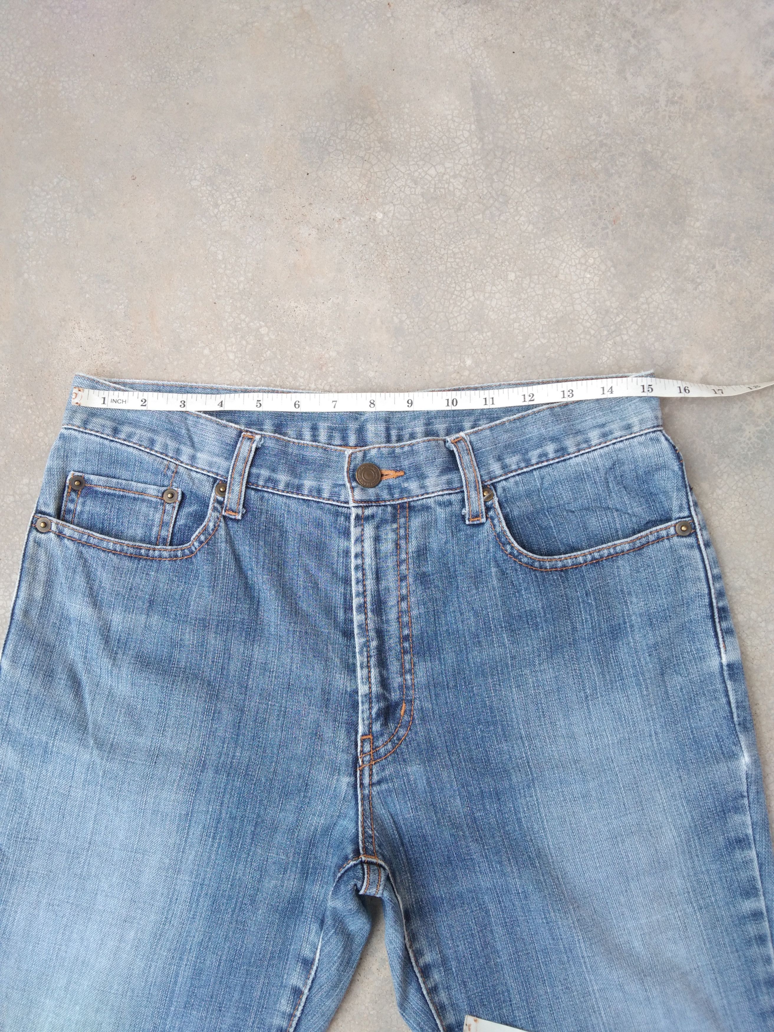 Japanese Brand × Jean × Vintage Vintage Japanese Uniqlo Boot Cut Flared Jeans 30x29 Size US 30 / EU 46 - 6 Thumbnail