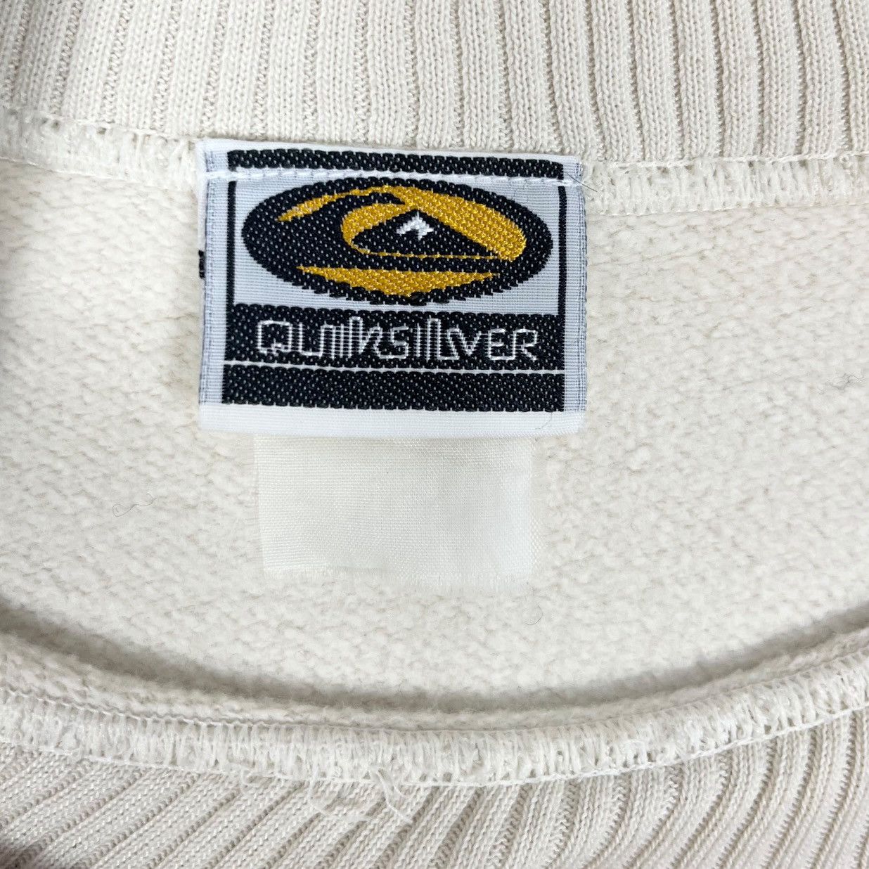 Quiksilver × Vintage Vintage 90s Quicksilver Turtleneck Collar Sweatshirt Size US L / EU 52-54 / 3 - 5 Thumbnail