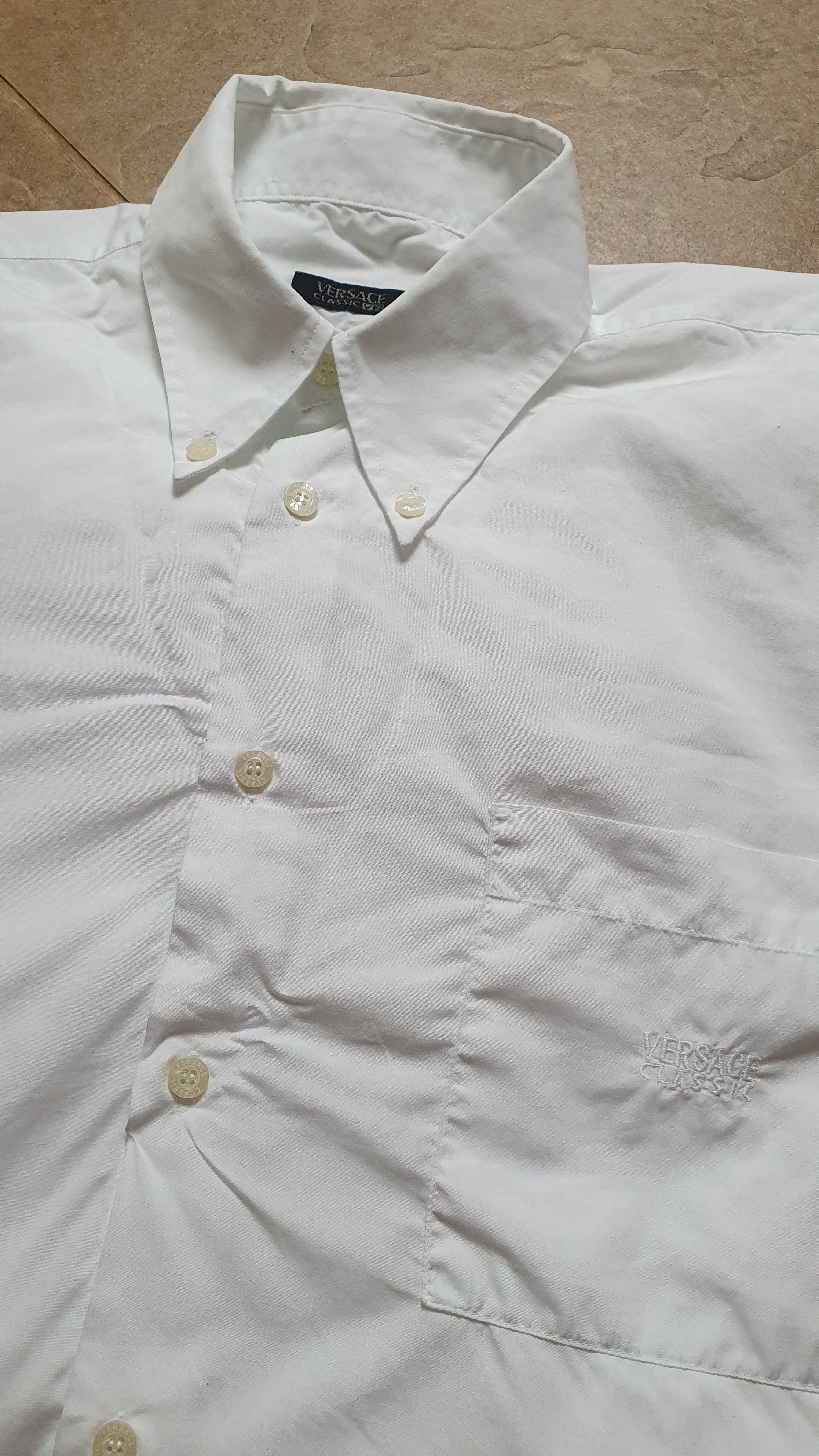 Versace Shirt Versace Classic Gianni Versace shirts White Size L Size US L / EU 52-54 / 3 - 15 Thumbnail