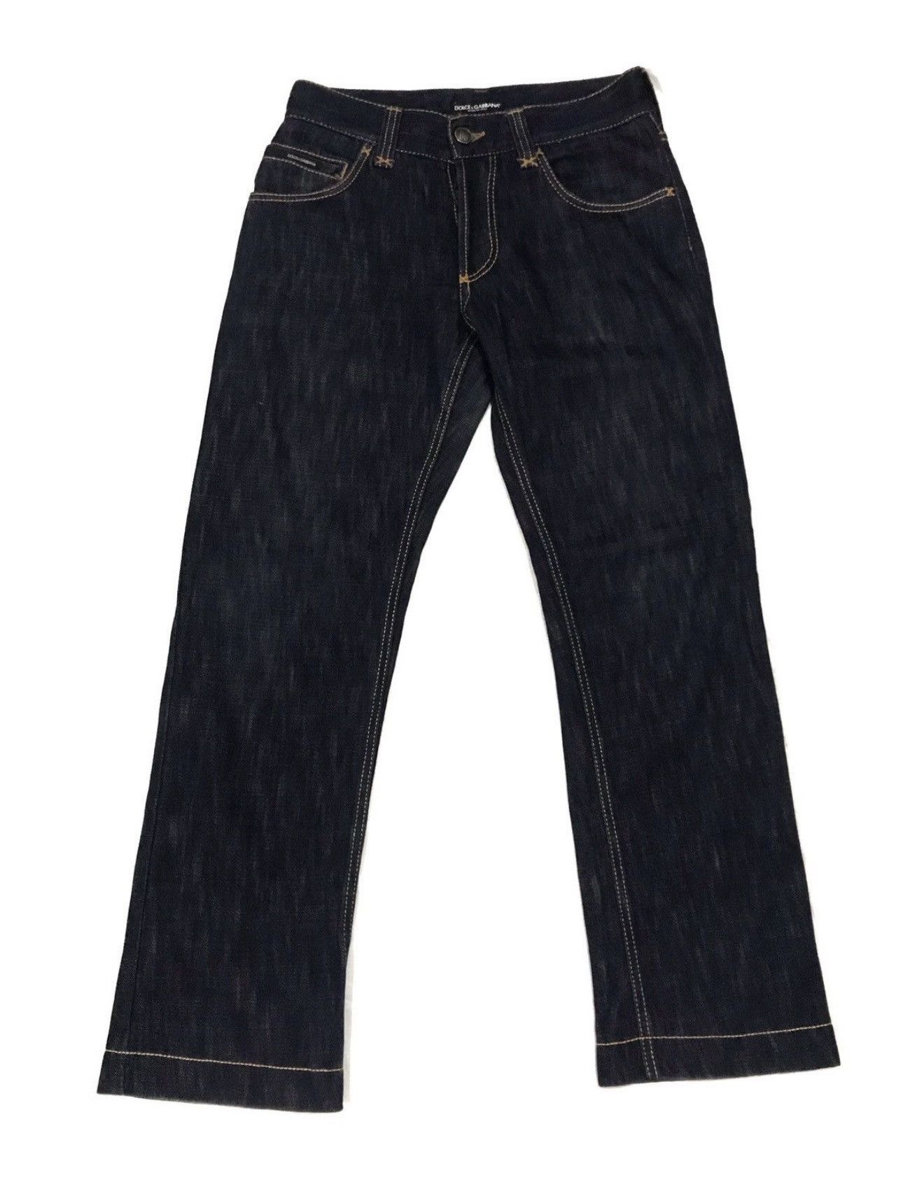 Dolce & Gabbana Dolce & Gabanna D&G 17 Loose Denim Jeans Made in Italy Size US 31 - 1 Thumbnail
