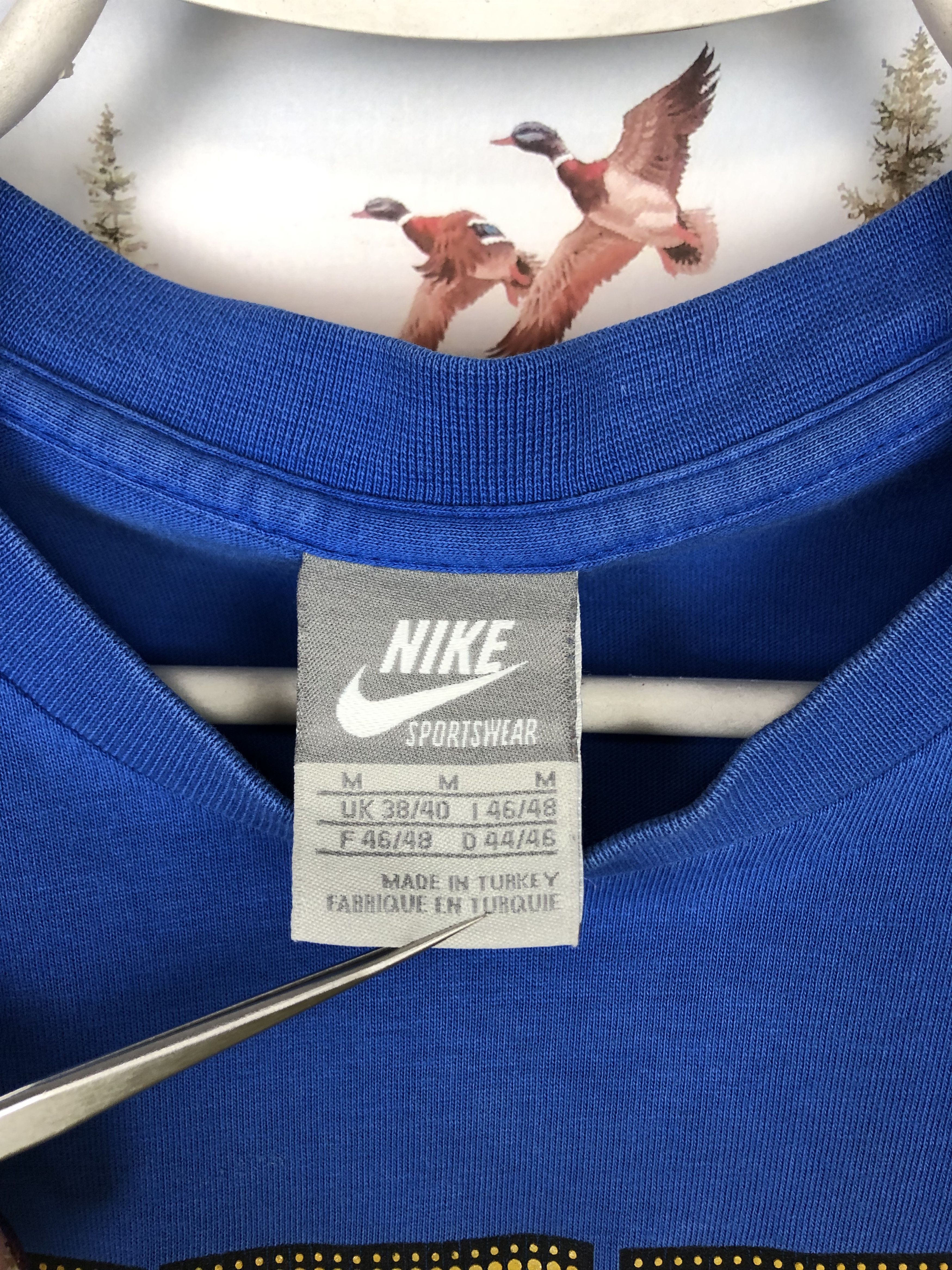 Nike Inter Milan Nike Football Shirt Jersey Maglia Tee Soccer Size US M / EU 48-50 / 2 - 6 Thumbnail