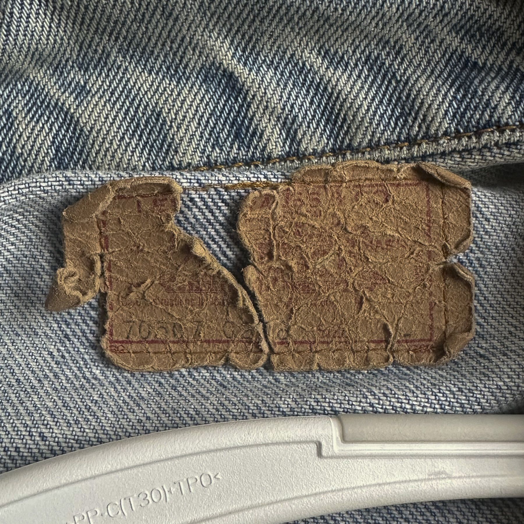 Levi's Made in USA Denim Jacket Size US L / EU 52-54 / 3 - 5 Thumbnail