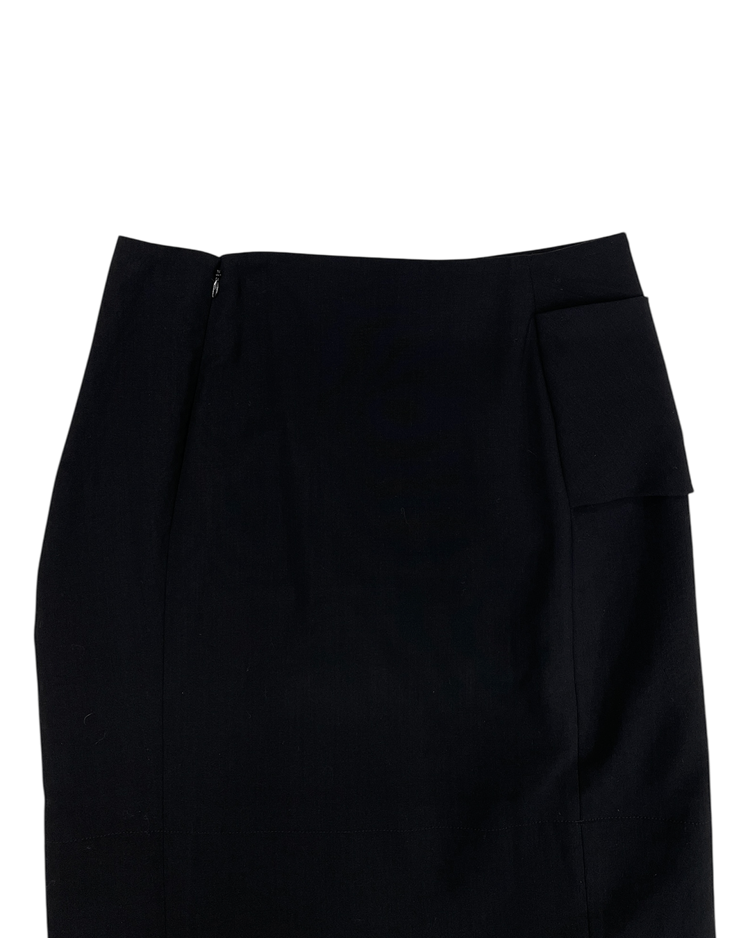 Balenciaga Balenciaga by Alexander Wang Back Pocket Midi Skirt Size 27" / US 4 / IT 40 - 7 Thumbnail