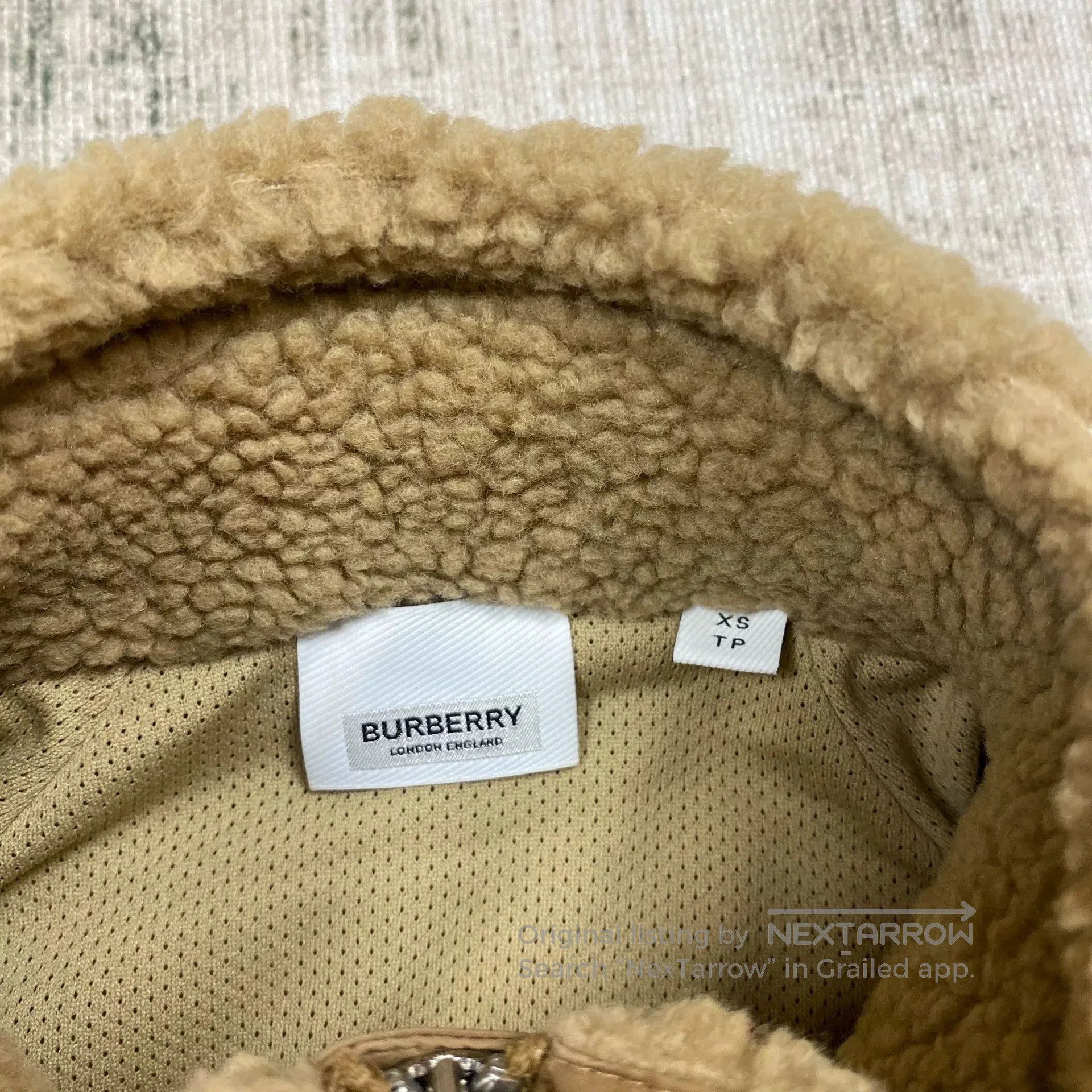 Burberry Burberry Unisex Shearling Jacket. Size US XS / EU 42 / 0 - 3 Thumbnail
