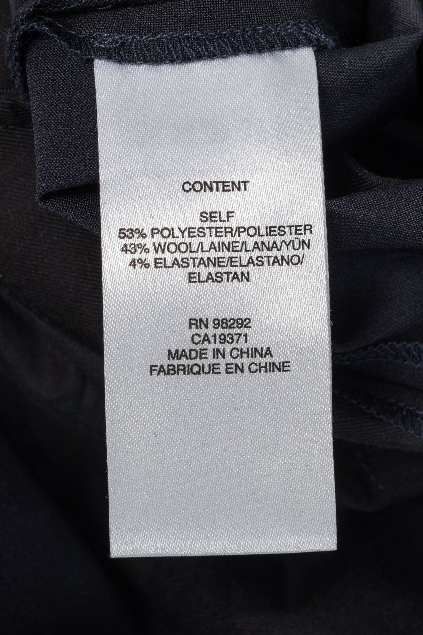 Tibi Tibi Stella Navy Tropical Wool Pants Size 27" / US 4 / IT 40 - 9 Thumbnail
