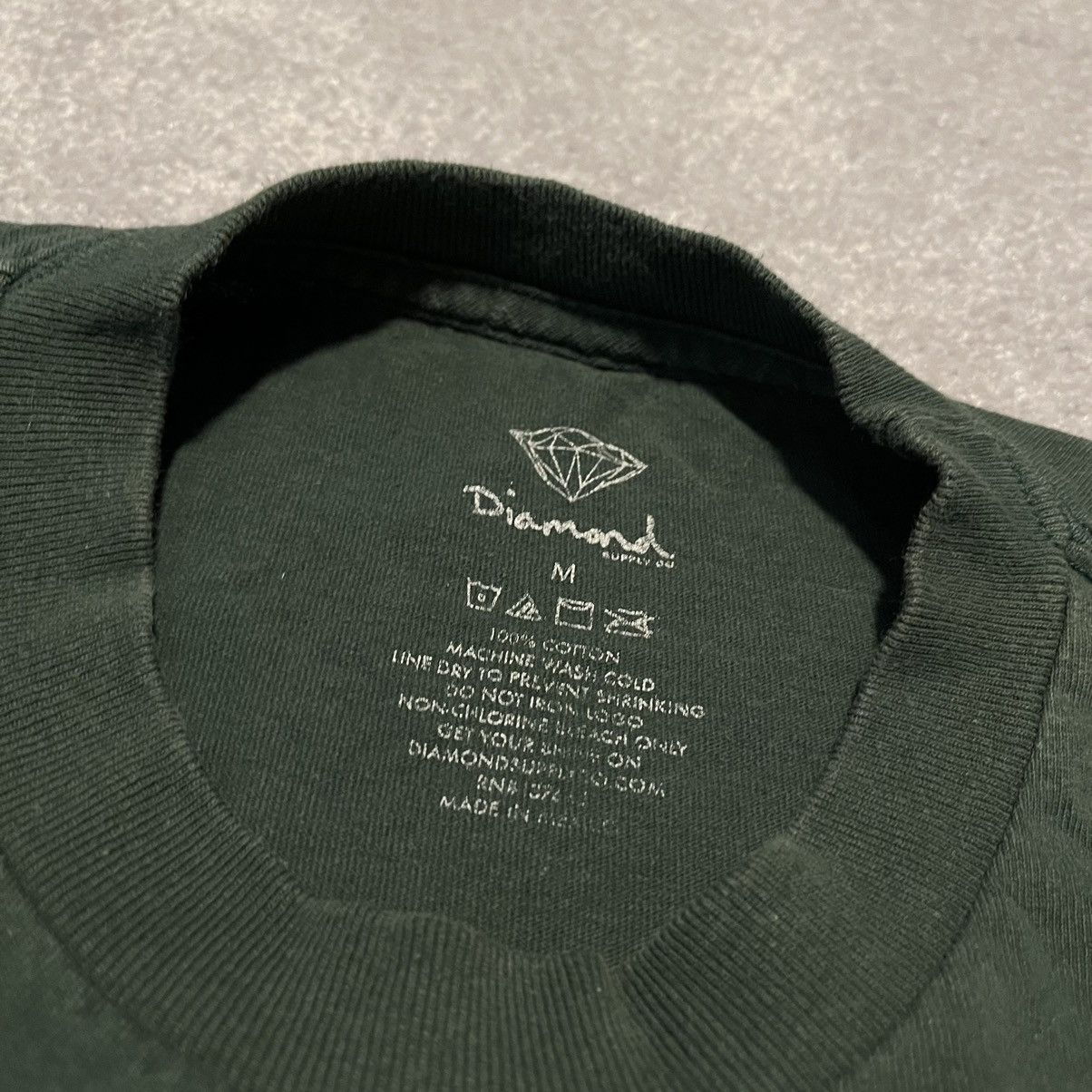 Diamond Supply Co. Vintage 2000s Diamond Supply Co OG Bonsai Skate Logo T Shirt Size US M / EU 48-50 / 2 - 5 Thumbnail