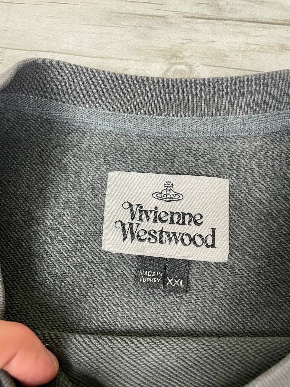 Vivienne Westwood Vivienne Westwood Sweatshirt Orb Logo Size US XXL / EU 58 / 5 - 10 Thumbnail