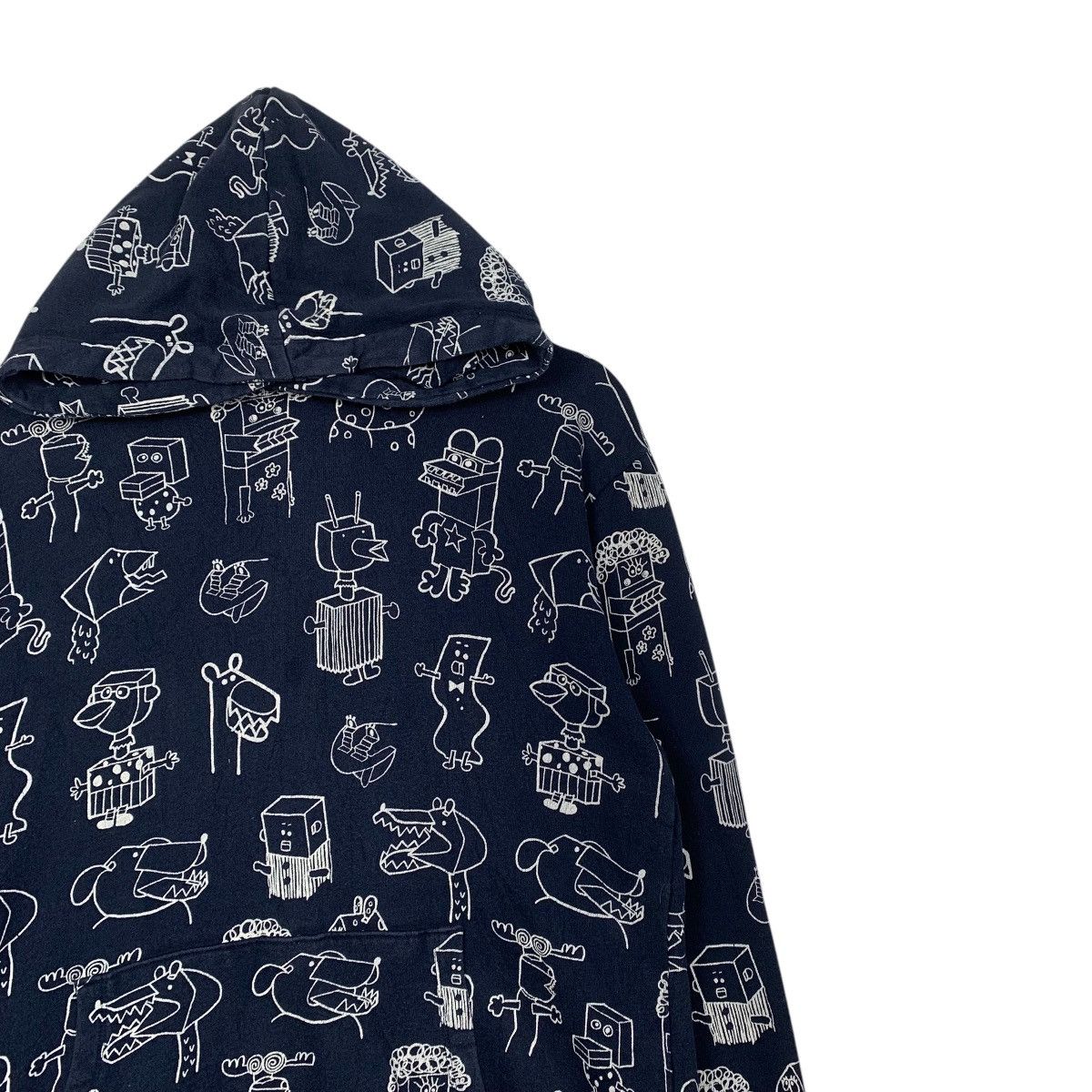 Japanese Brand Japanese Brand Graniph Fullprint Pullover Hoodie Size US M / EU 48-50 / 2 - 5 Thumbnail