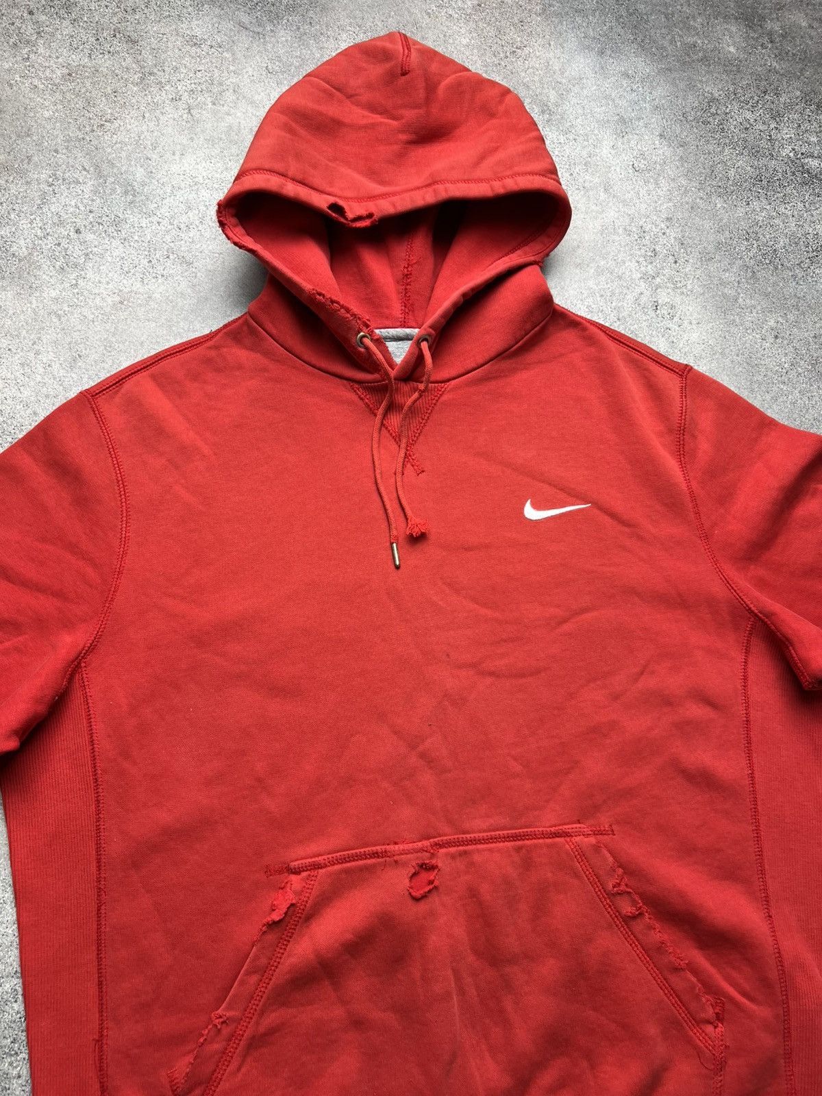 Vintage Nike vintage distressed hoodie Size US L / EU 52-54 / 3 - 5 Thumbnail
