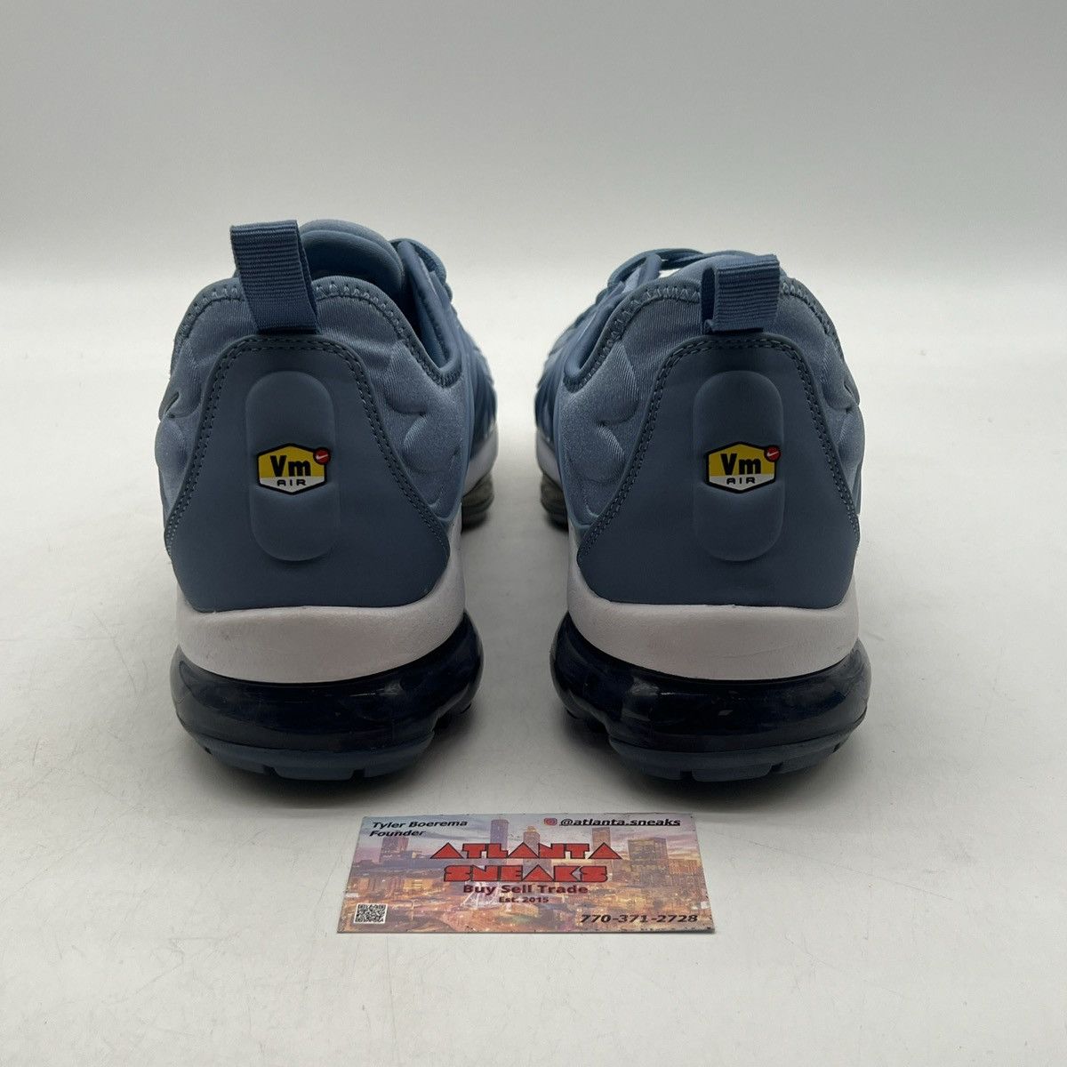 Nike Air VaporMax plus work blue Size US 12 / EU 45 - 3 Thumbnail
