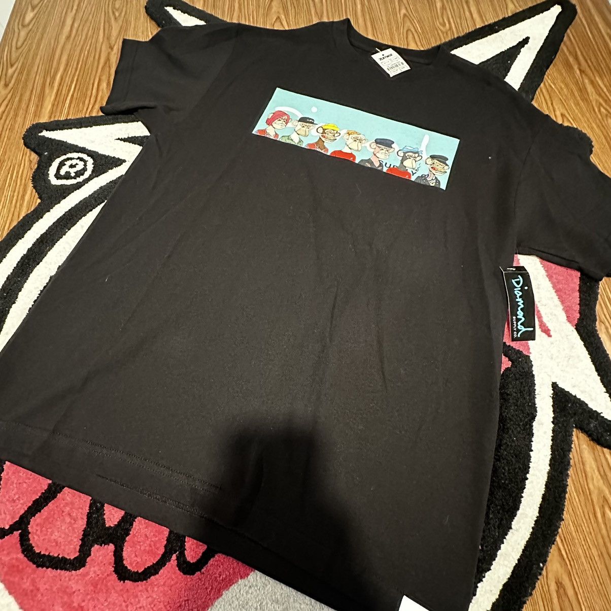 Diamond Supply Co. Diamond Supply Co. x Ape All Gang Black T-Shirt Size US L / EU 52-54 / 3 - 3 Thumbnail