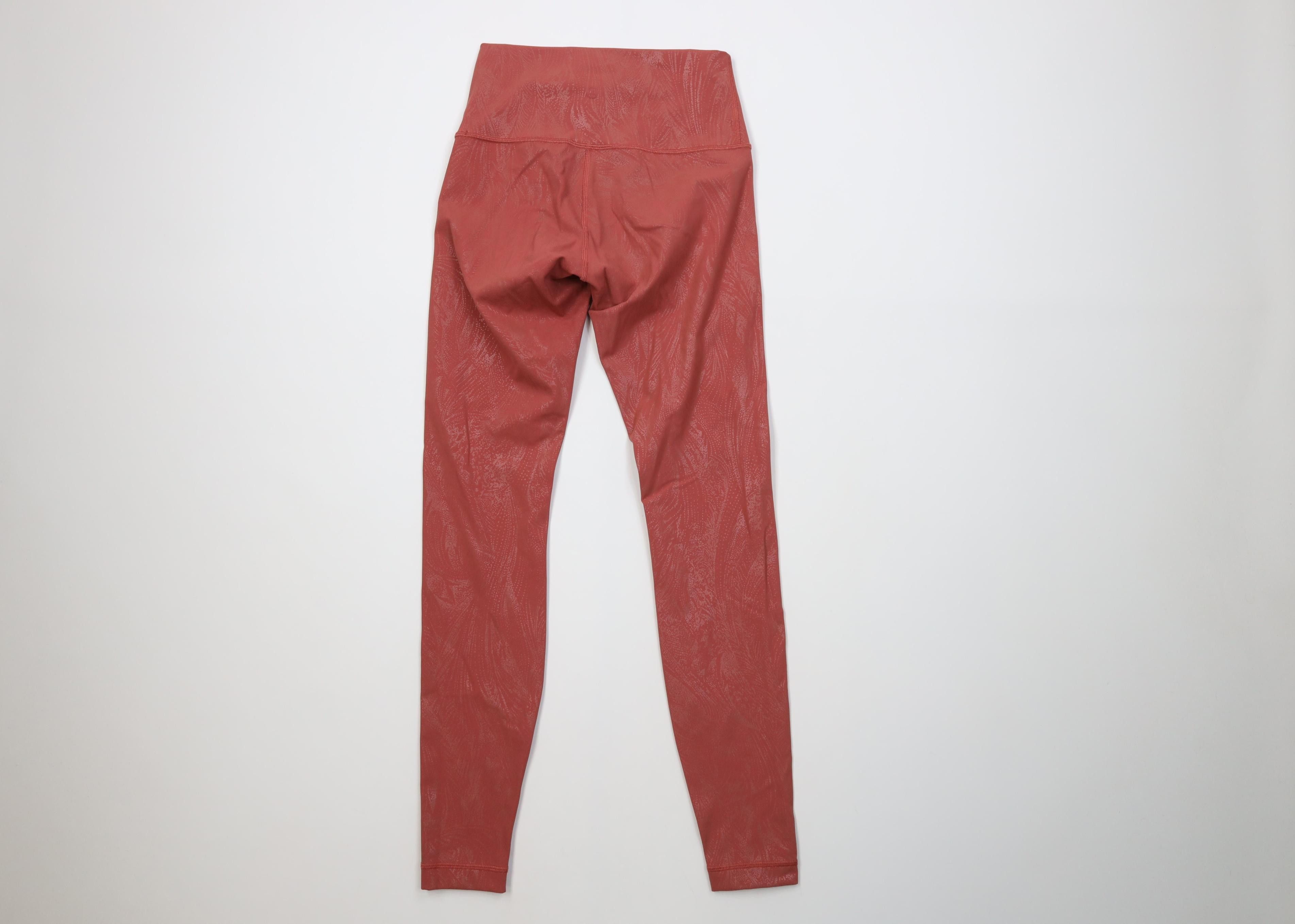 Lululemon Lululemon Wunder Under High Rise Cropped Pants Leggings Pink Size 27" / US 4 / IT 40 - 7 Thumbnail