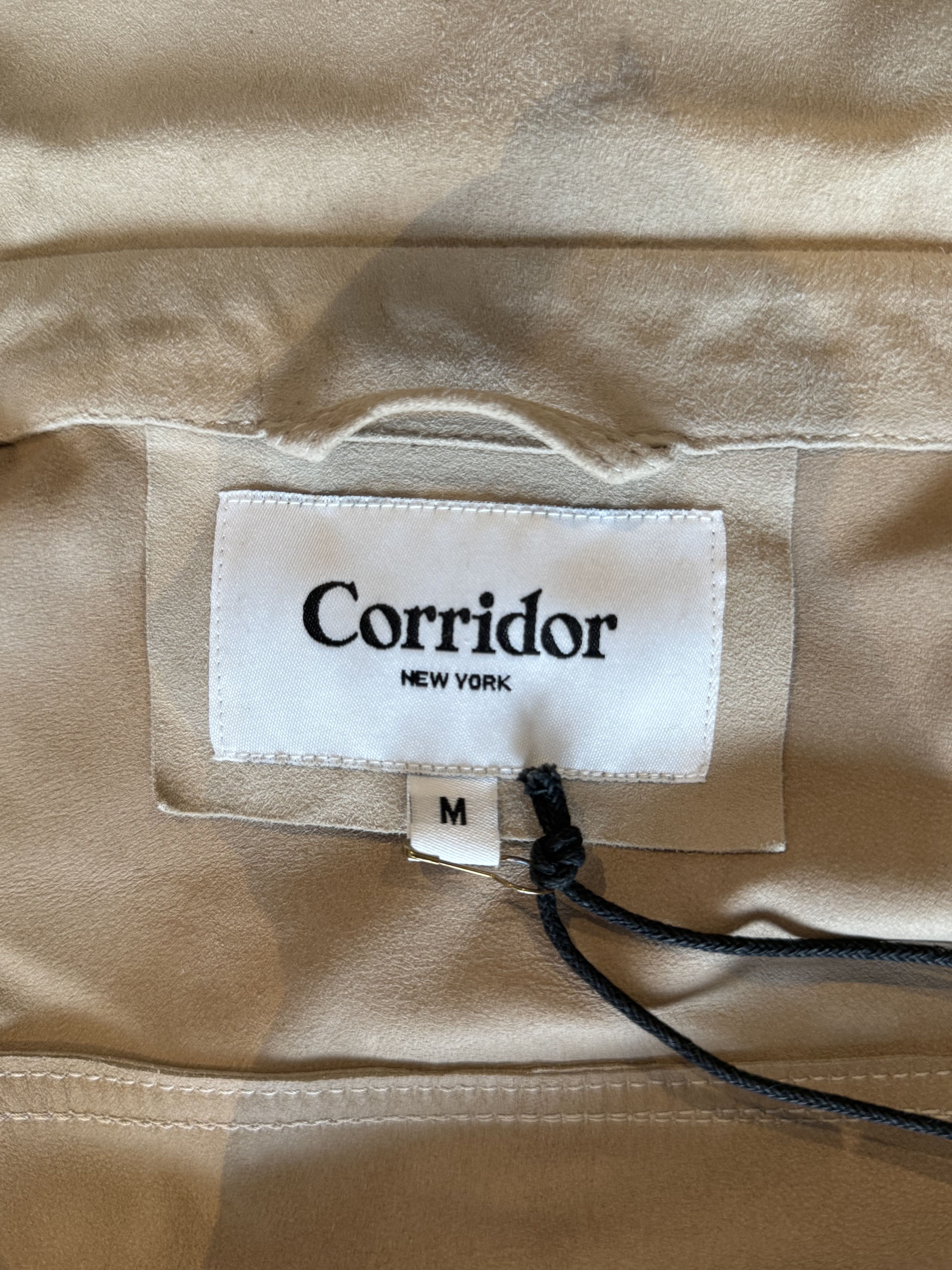 Corridor 💚 Corridor NYC Goat Suede Snap Shirt Natural Medium NEW Size US M / EU 48-50 / 2 - 15 Thumbnail