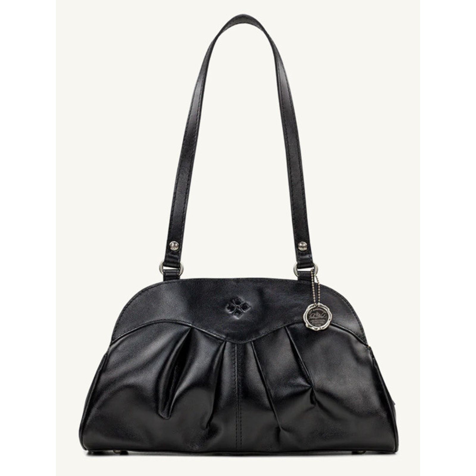 Patricia Nash Patricia Nash Oval Satchel Heritage black bag A399509 Size ONE SIZE - 1 Thumbnail