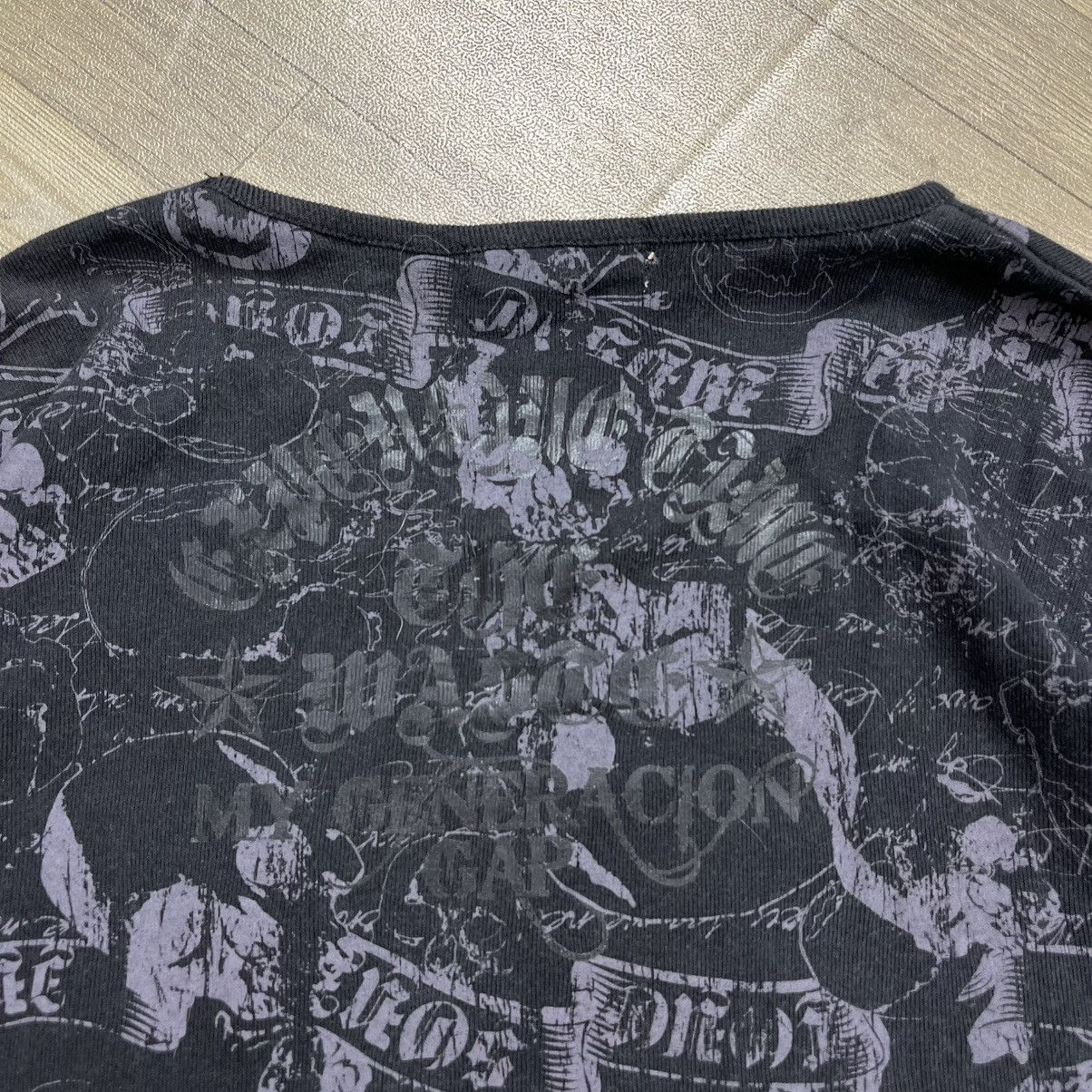 In The Attic 2000s In The Attic Skulls Grunge Punks Lgb Style Longsleeve Size US L / EU 52-54 / 3 - 9 Thumbnail