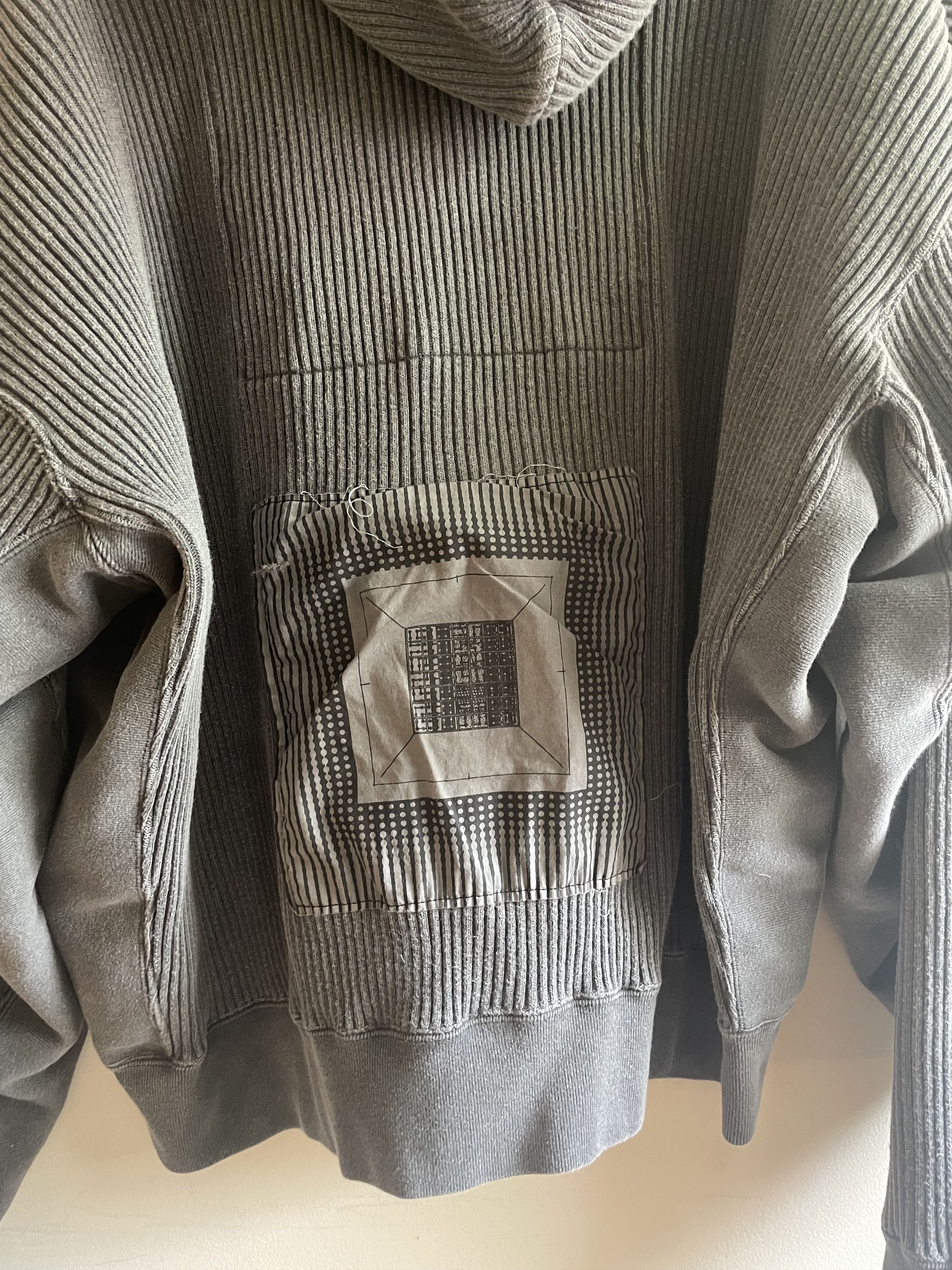 Cav Empt Overdye Wide Rib Cut Zip Hoody Large Charcoal Size US L / EU 52-54 / 3 - 4 Thumbnail