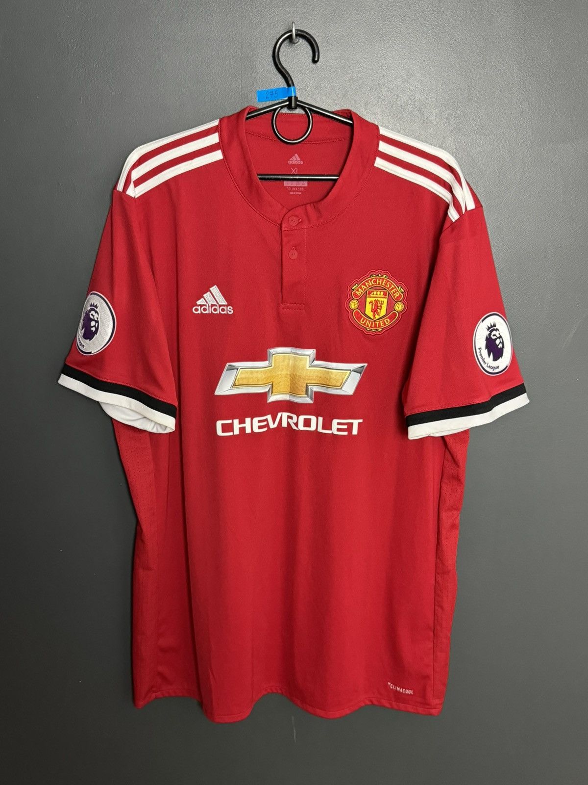 Adidas Manchester United 17/18 Home Alexis Sanchez Football Jersey Size US XL / EU 56 / 4 - 2 Thumbnail