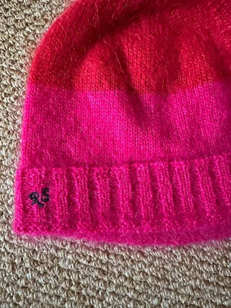 Raf Simons Raf Simons Mohair color matching cold hat-2505 Size ONE SIZE - 2 Thumbnail