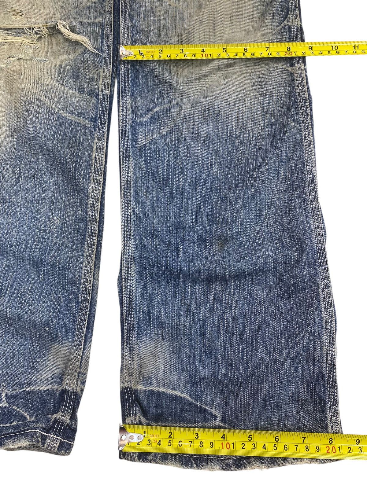 Edwin Edwin Carpenter Buckle Back Style Loose Jeans Size US 32 / EU 48 - 8 Thumbnail
