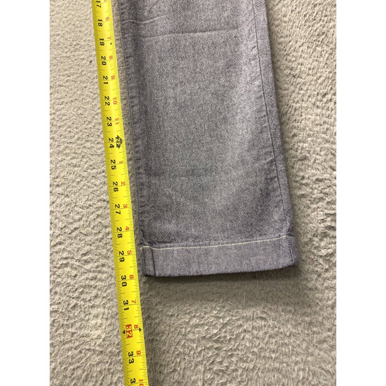 J.Crew J. Crew Flex Slim Chino Pants Mens 34x30 Glacier Blue Casual Office Size US 34 / EU 50 - 4 Thumbnail