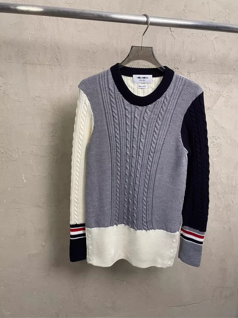Thom Browne A wool turtleneck sweater